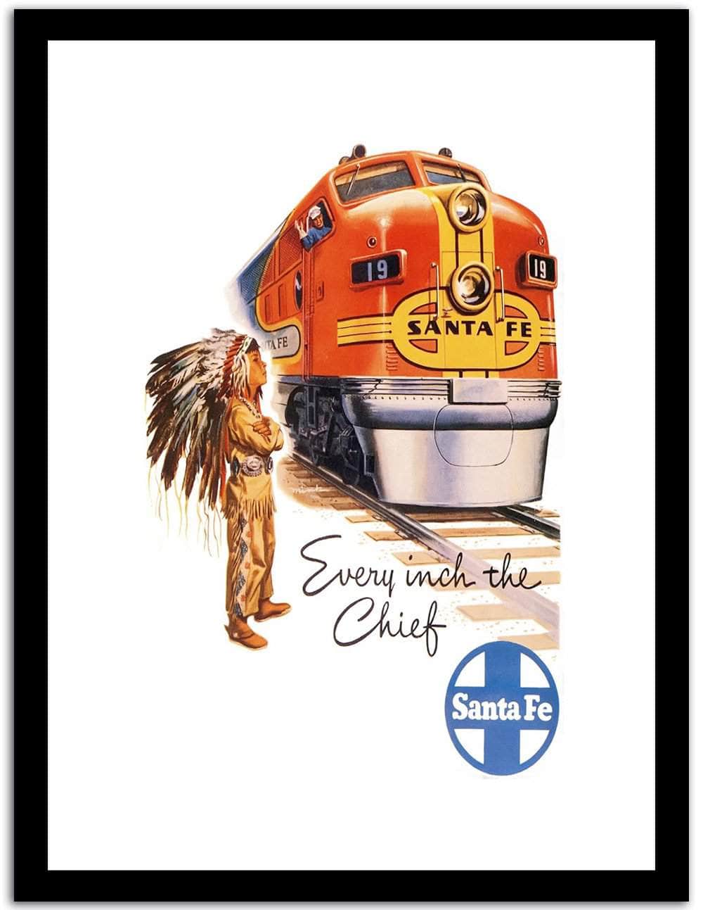 Santafe Vintage Poster