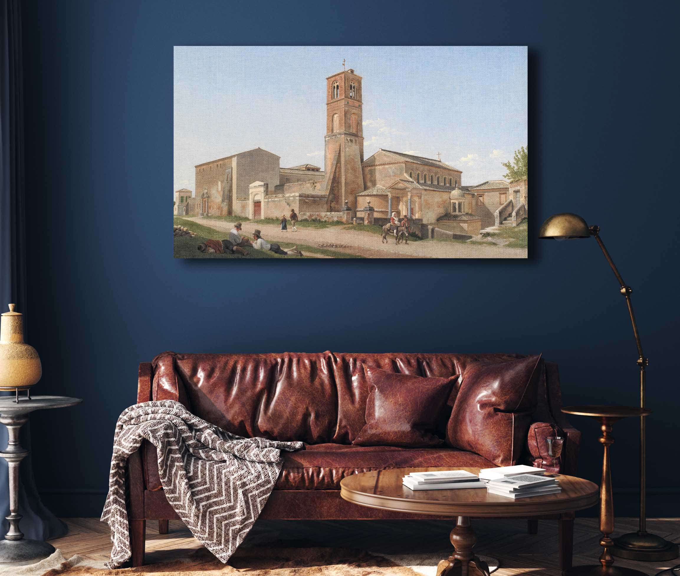 Santagnese Fuori Le Mura Rome by Christoffer Wilhelm Eckersberg - Image 4