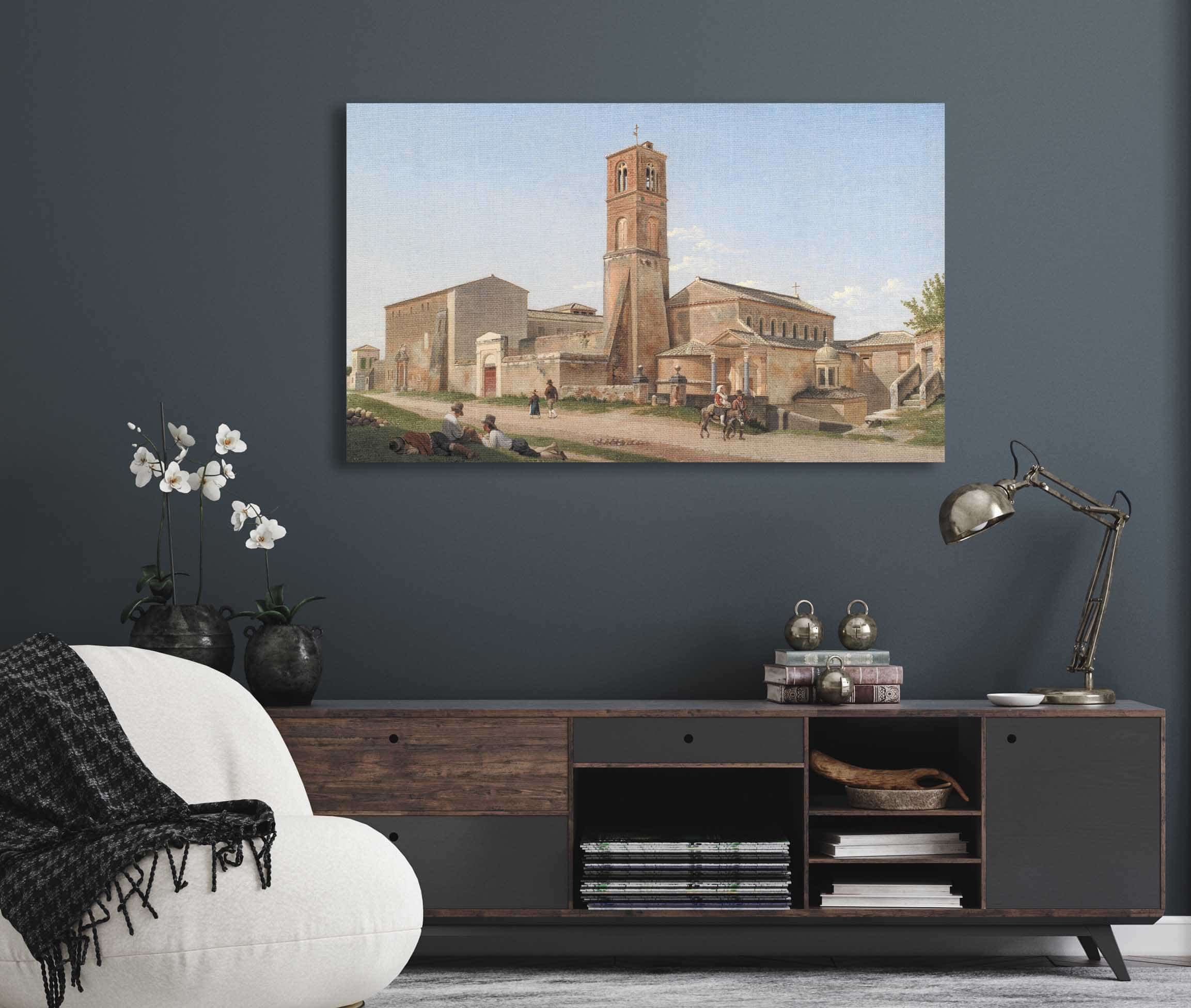 Santagnese Fuori Le Mura Rome by Christoffer Wilhelm Eckersberg - Image 5