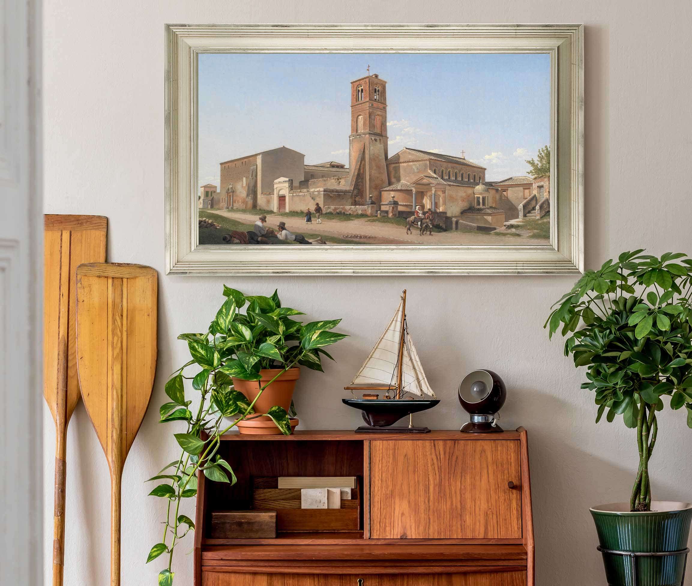 Santagnese Fuori Le Mura Rome by Christoffer Wilhelm Eckersberg - Image 6
