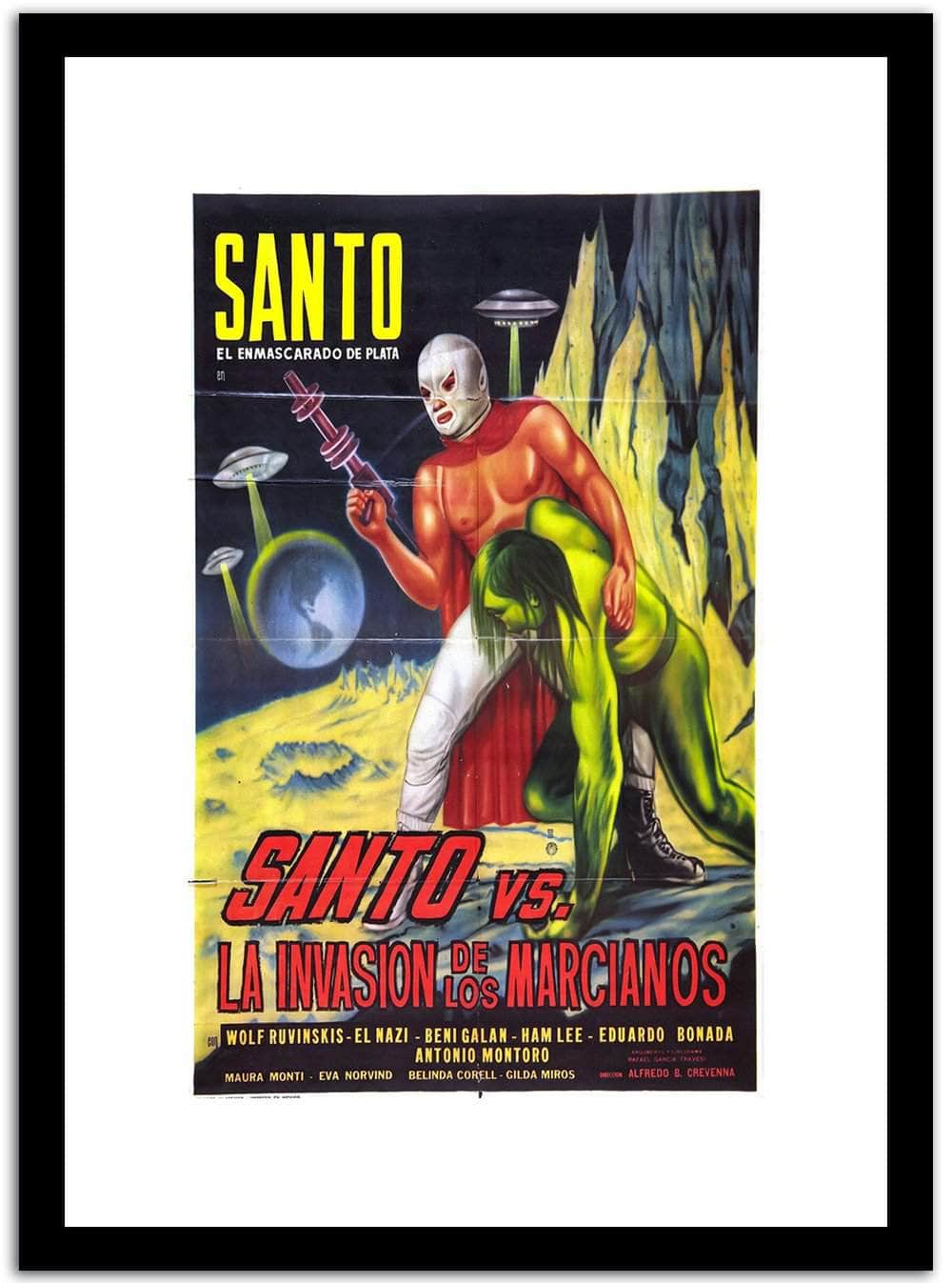 Santo Vintage Poster