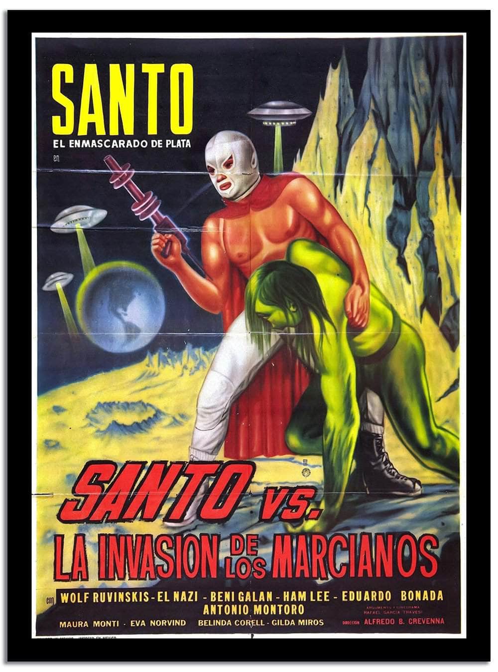 Santo Vintage Poster - Image 2