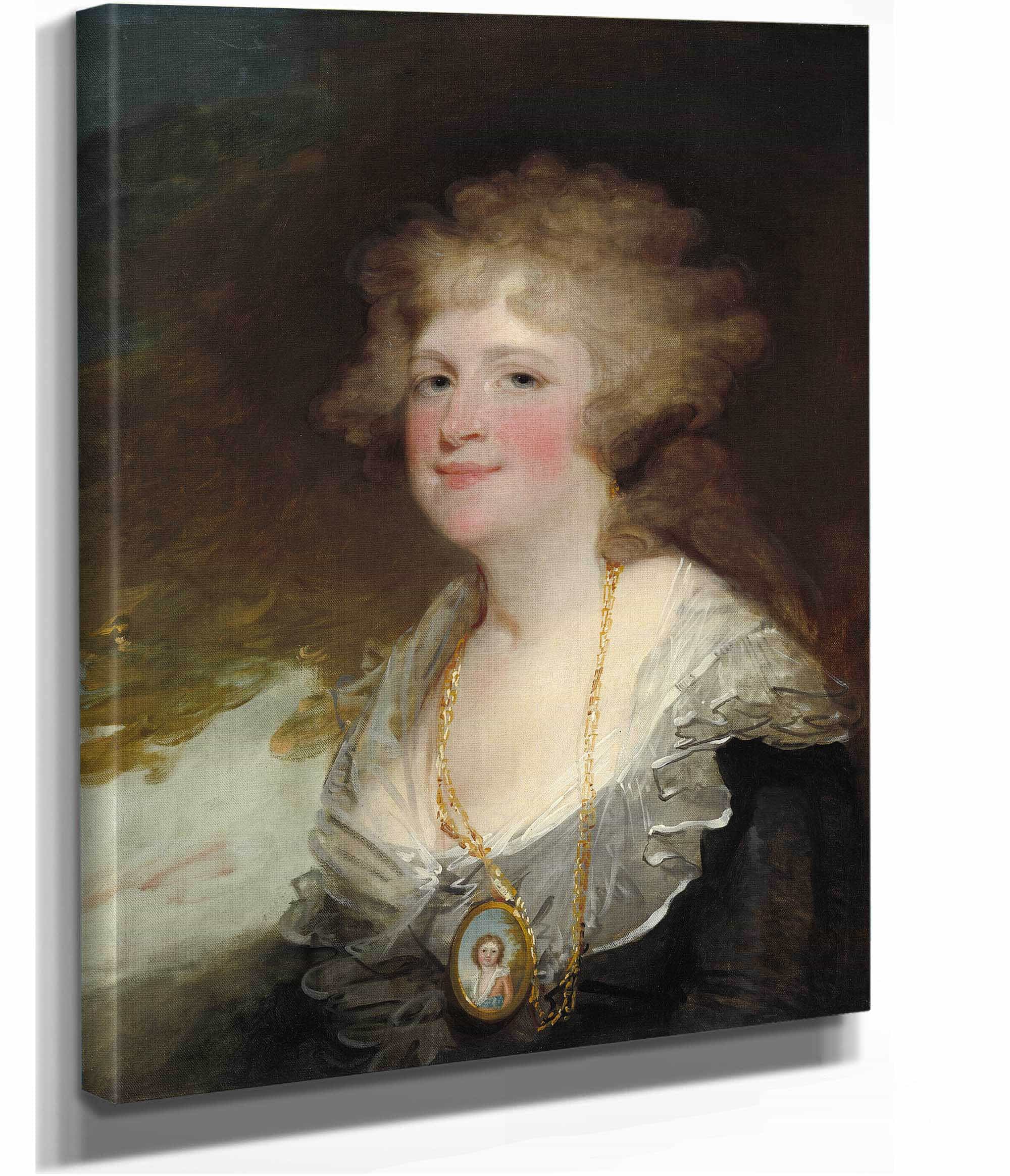 Sarah Shippen Lea Mrs Thomas Lea by Gilbert Stuart - Image 2