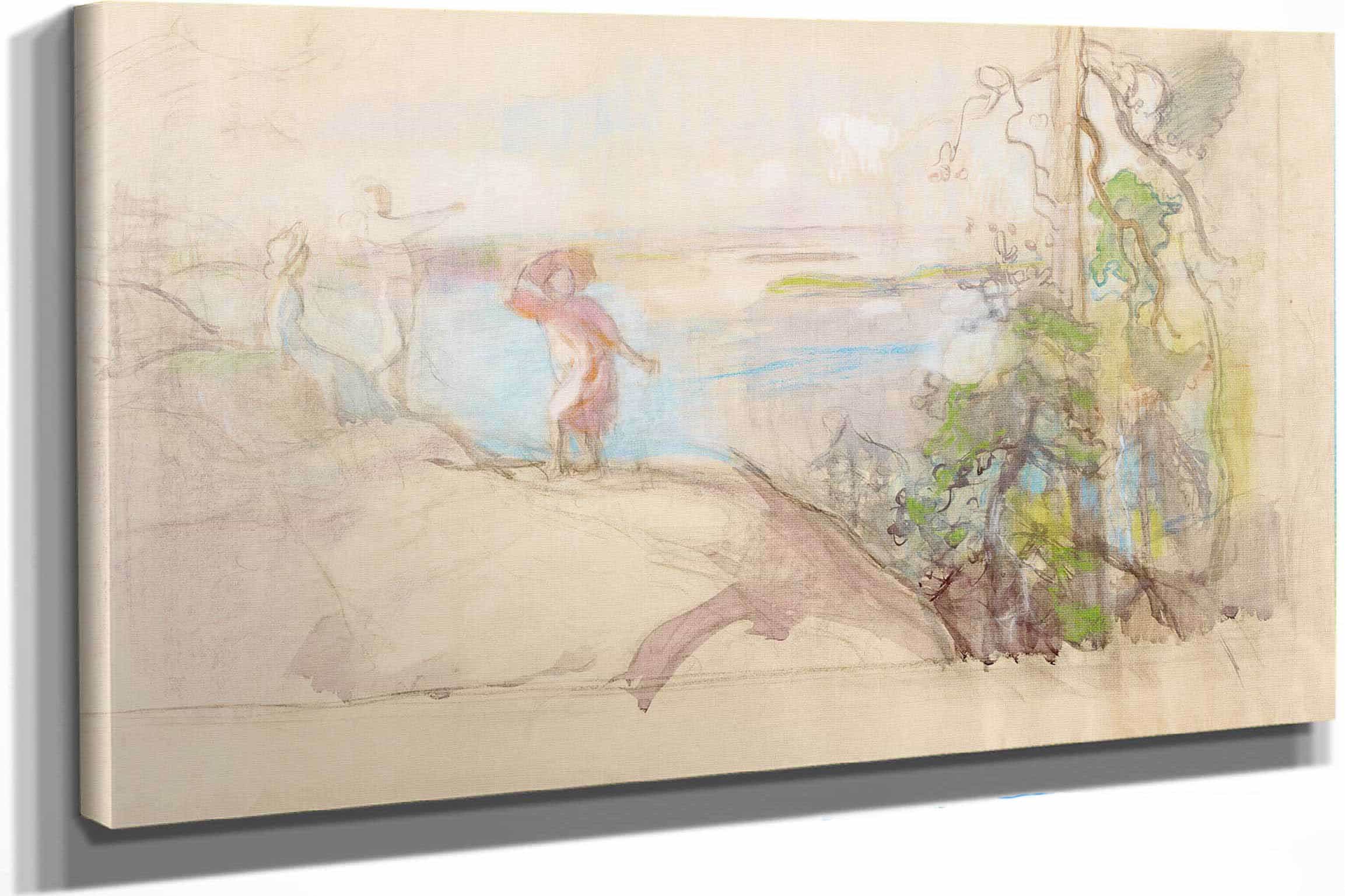 Sarvikallio Sketch by Eero Jarnefelt