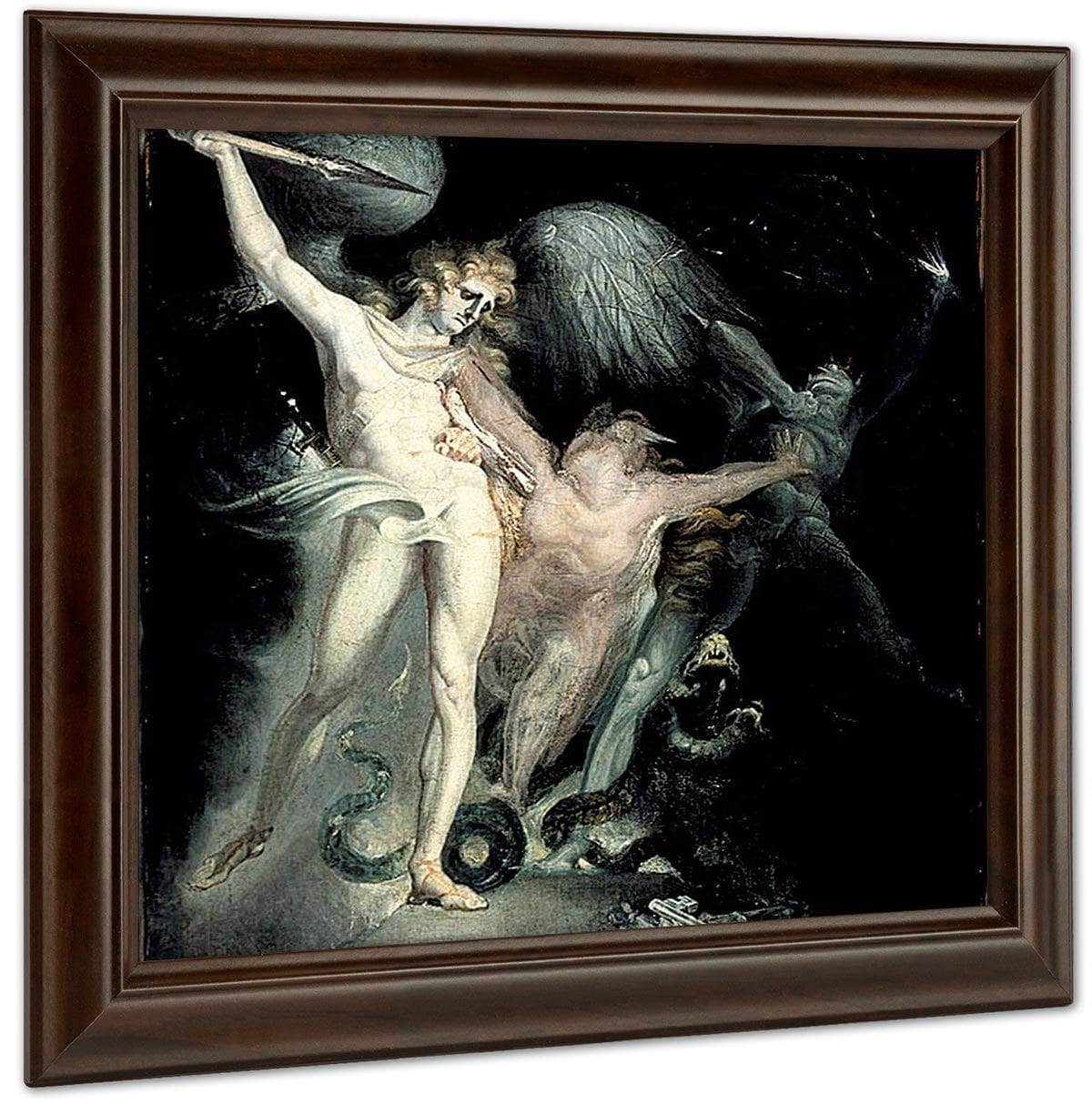 Satan And Death With Sin Intervening By Henry Fuseli - Image 6