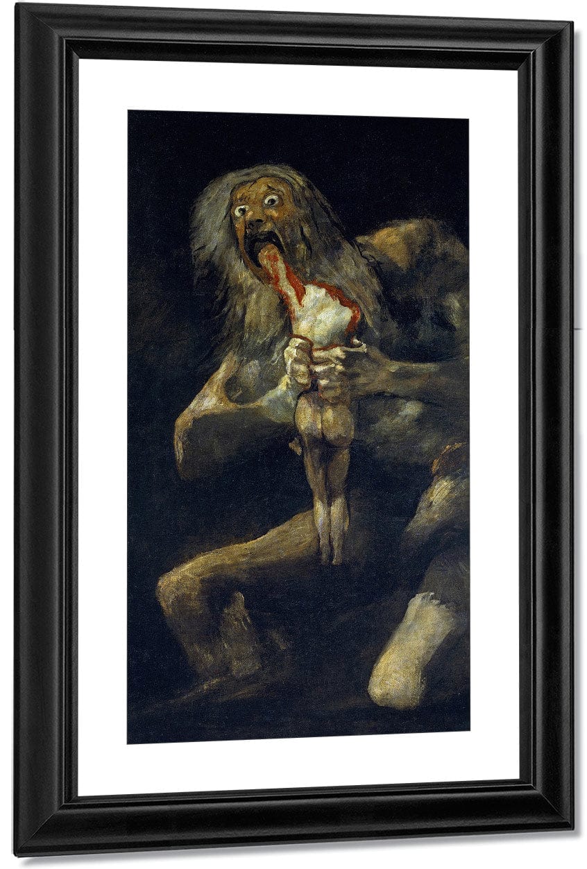 Saturn Devouring One Of His Children By Francisco De Goya - Image 3