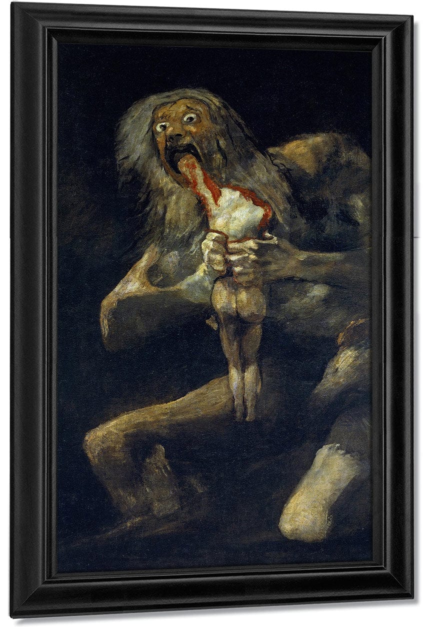 Saturn Devouring One Of His Children By Francisco De Goya - Image 7