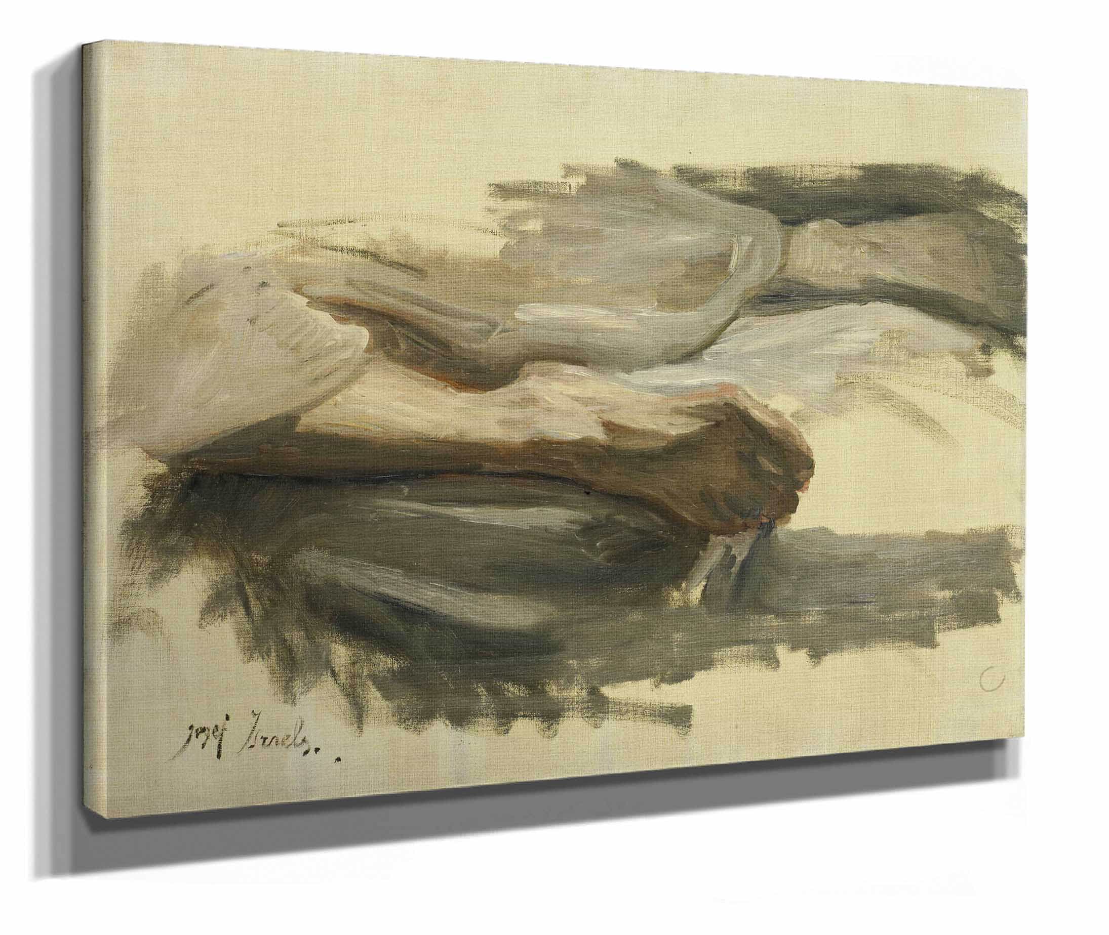 Sauls Legs by Jozef Israels - Image 2
