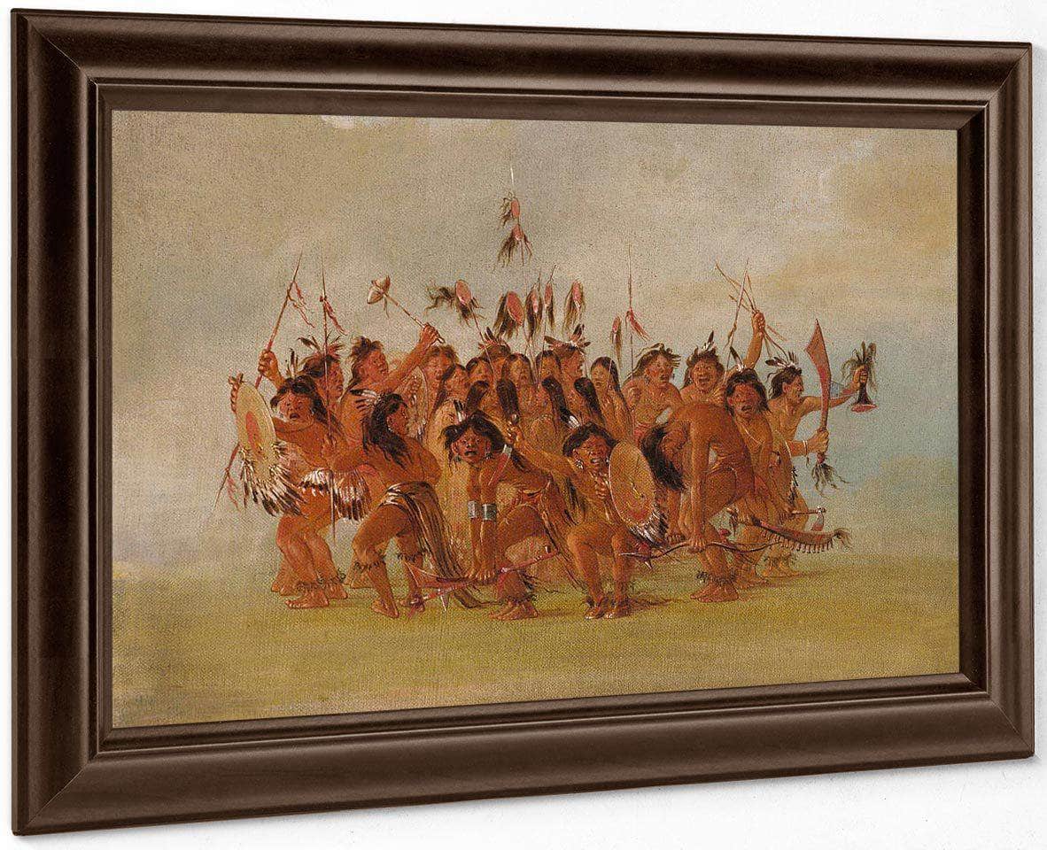 Scalp Dance, Mouth Of The Teton River By George Catlin - Image 4