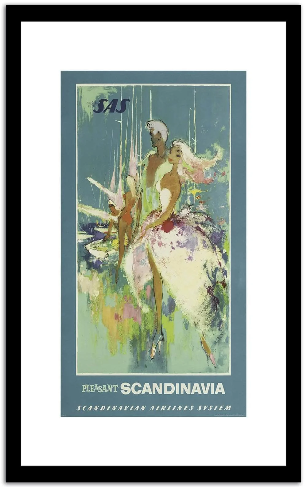 Scandinavia Vintage Poster