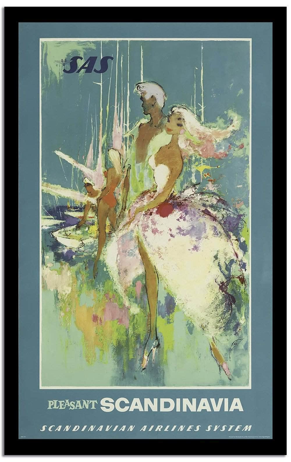 Scandinavia Vintage Poster - Image 2