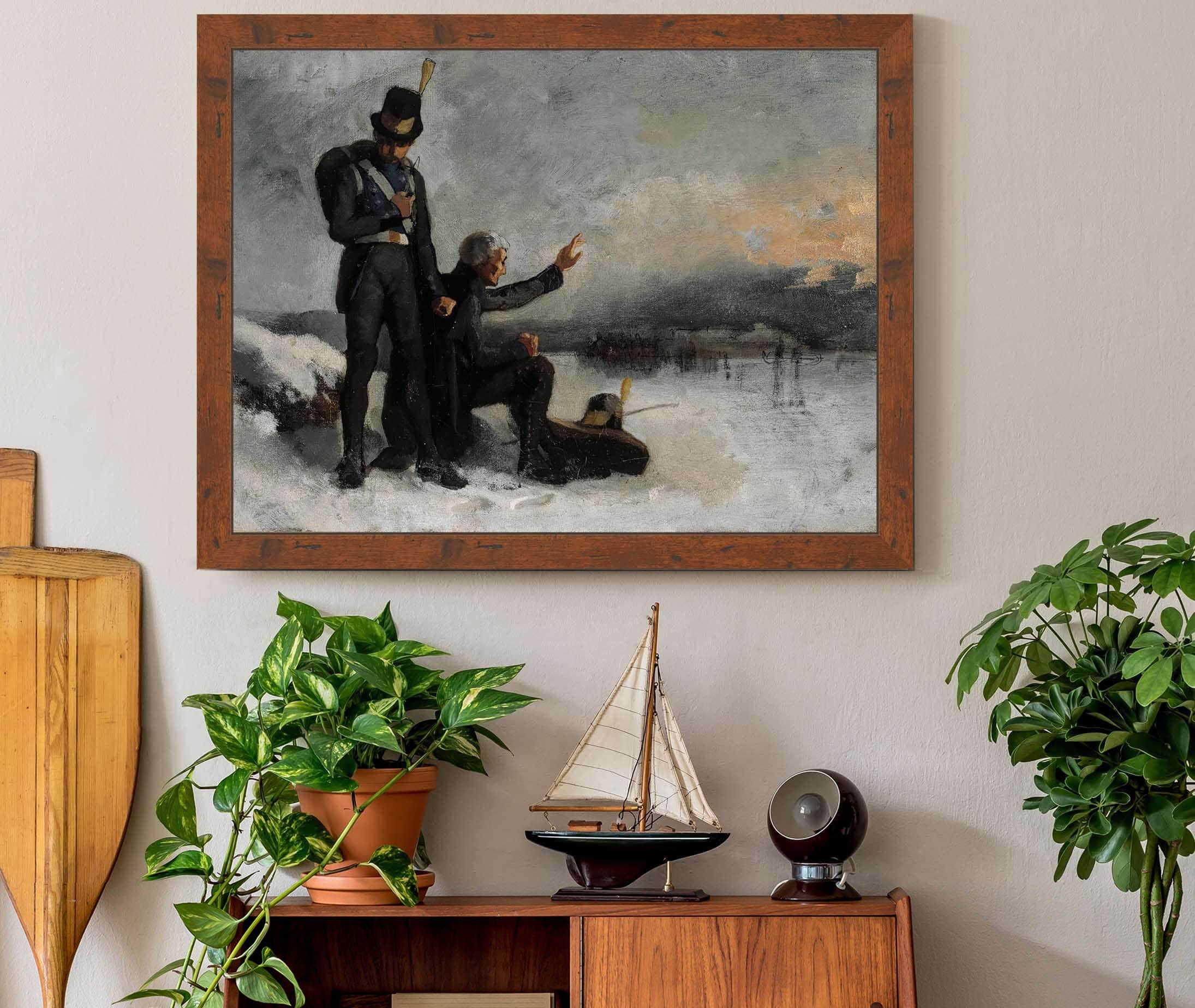 Scene From The Finnish War by Albert Edelfelt - Image 3