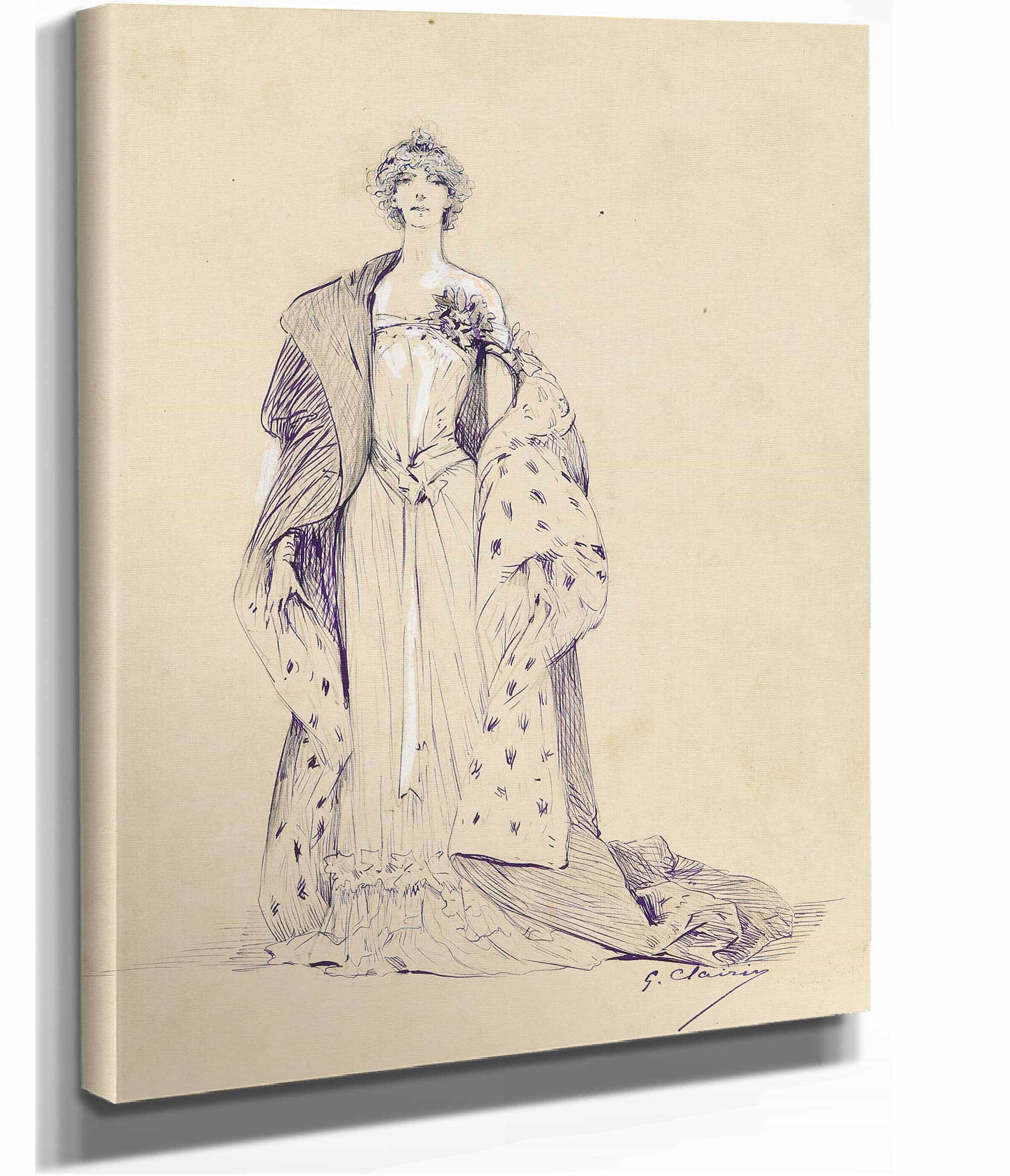 Scenes Of Sarah Bernhardts Life by Georges Jules Victor Clairin - Image 11