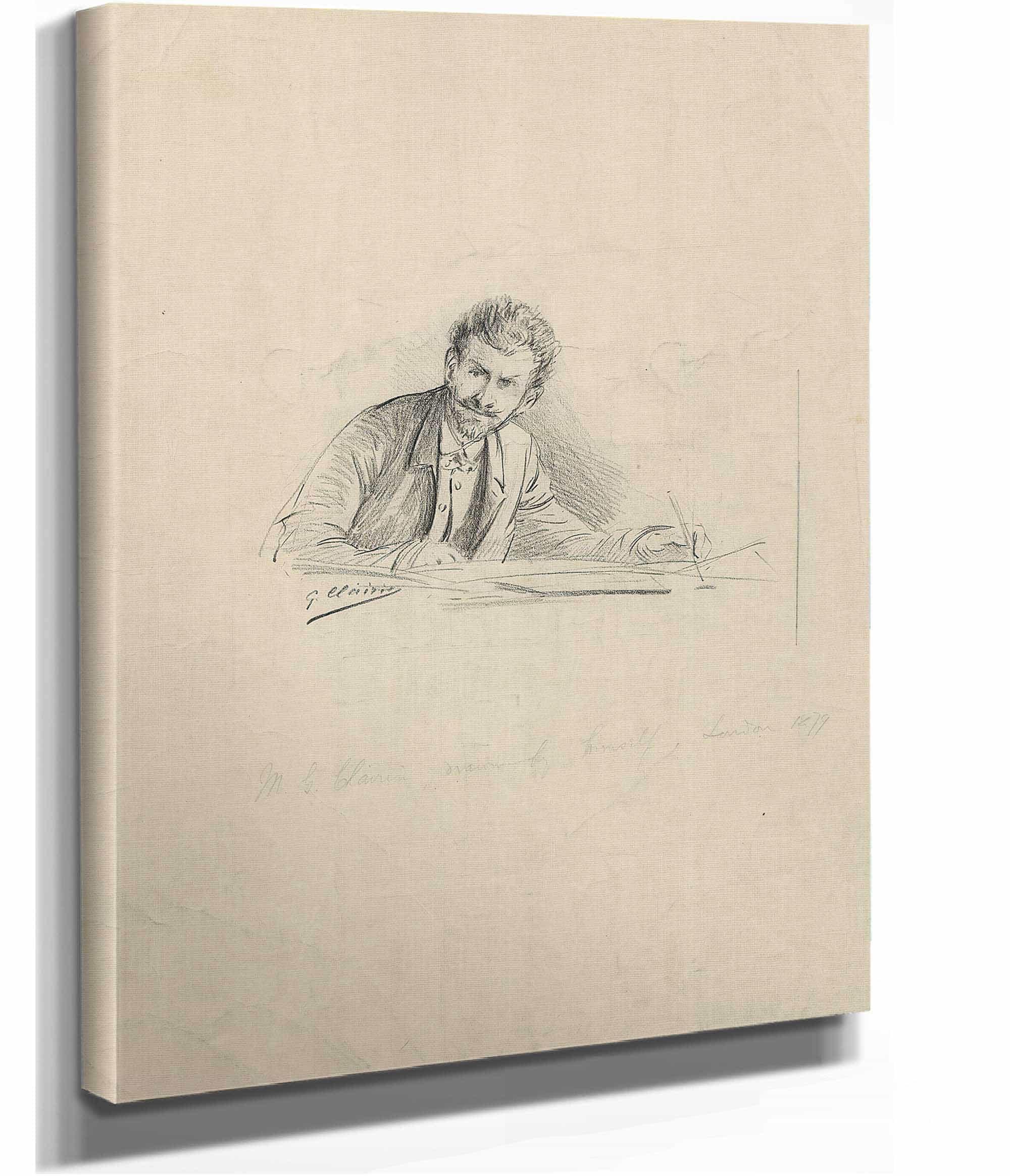 Scenes Of Sarah Bernhardts Life by Georges Jules Victor Clairin - Image 2