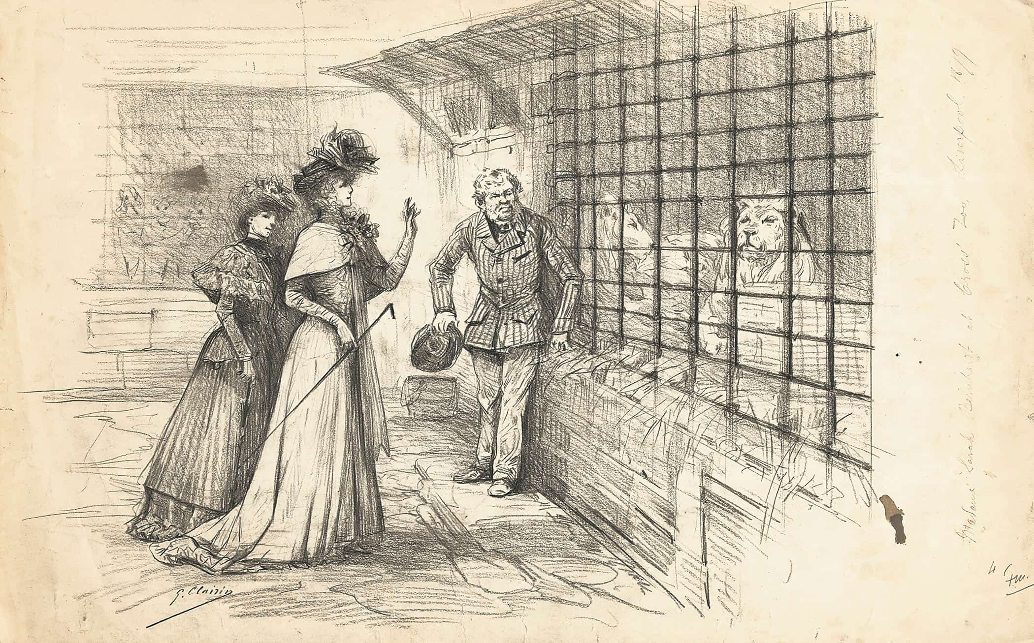 Scenes Of Sarah Bernhardts Life by Georges Jules Victor Clairin - Image 36