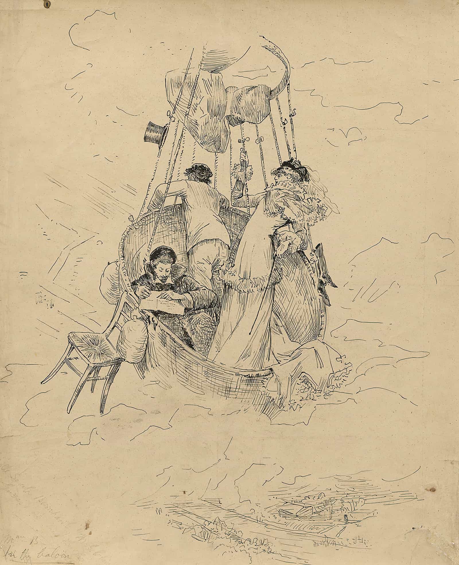 Scenes Of Sarah Bernhardts Life by Georges Jules Victor Clairin - Image 4