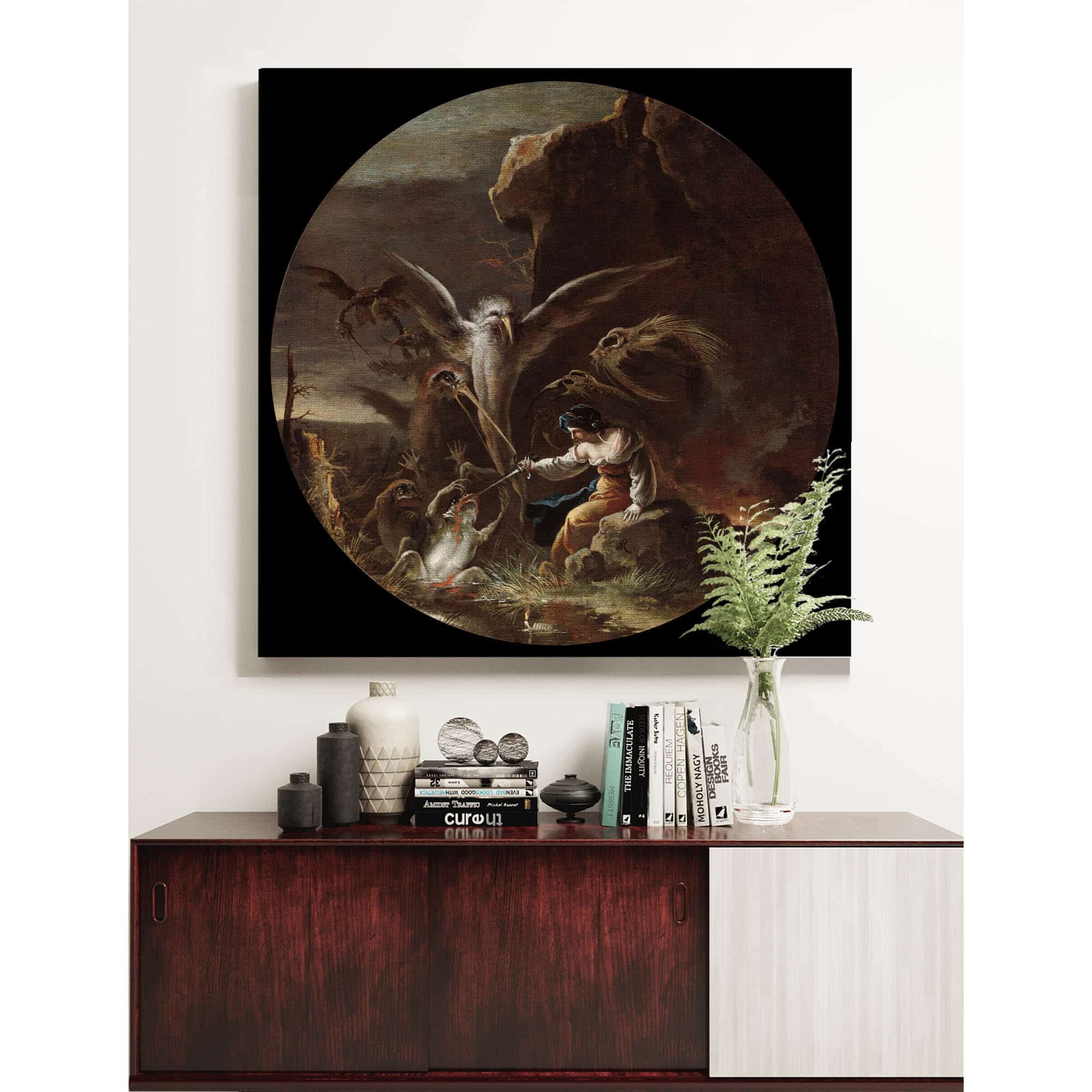 Scenes Of Witchcraft Morning by Salvator Rosa - Image 5
