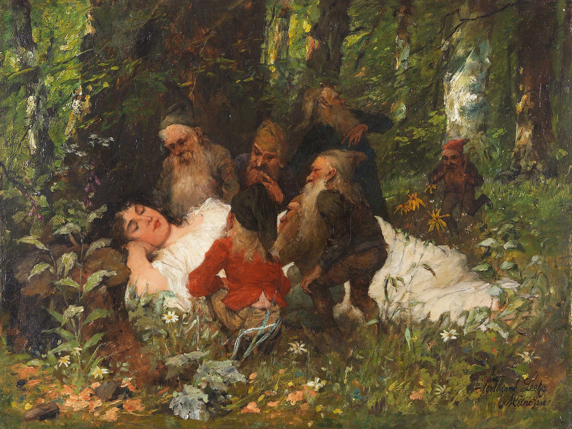 Schneewittchen by Ferdinand Leeke - Image 2