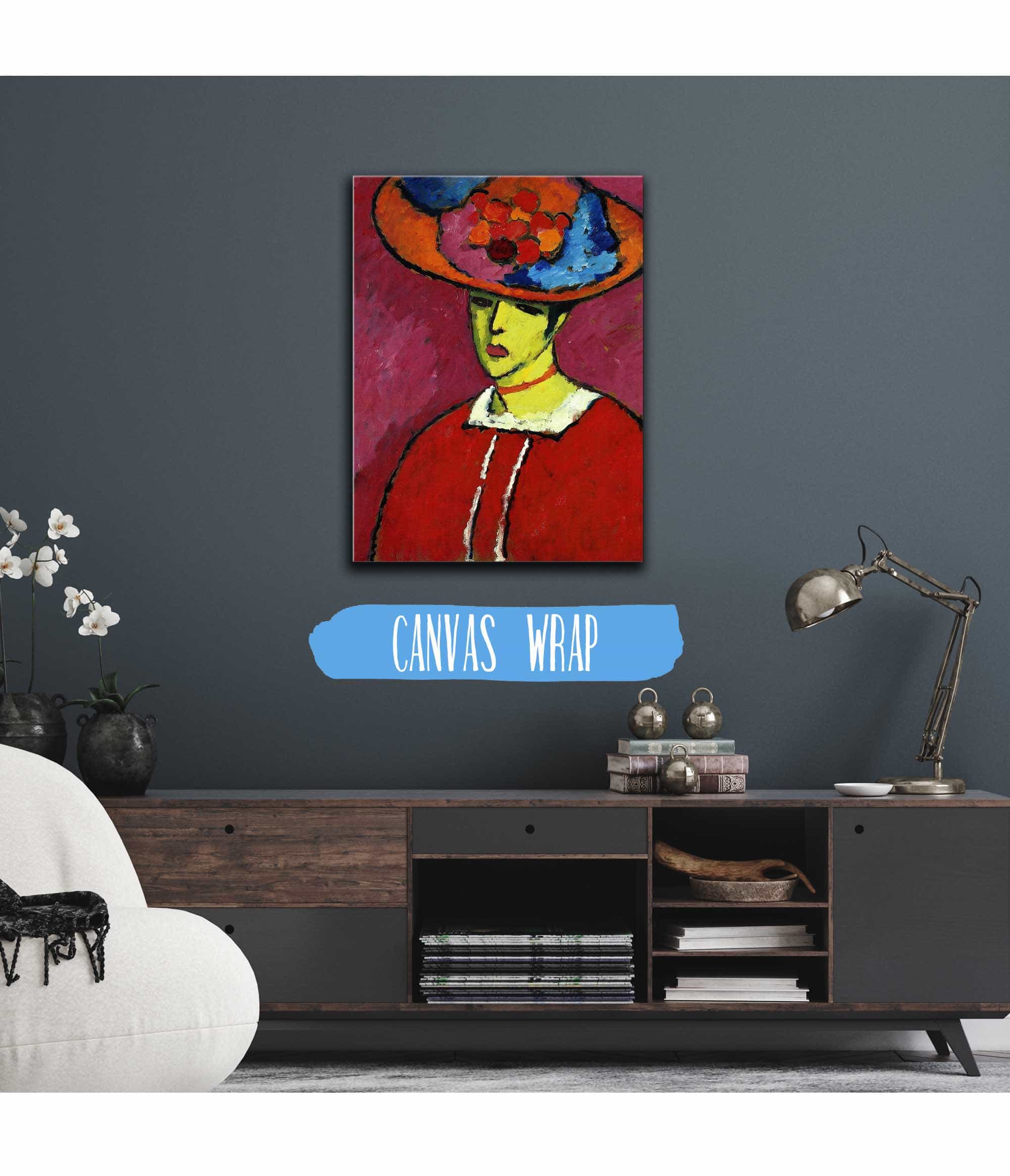 Schokko With Wide Brimmed Hat by Alexej Von Jawlensky - Image 3