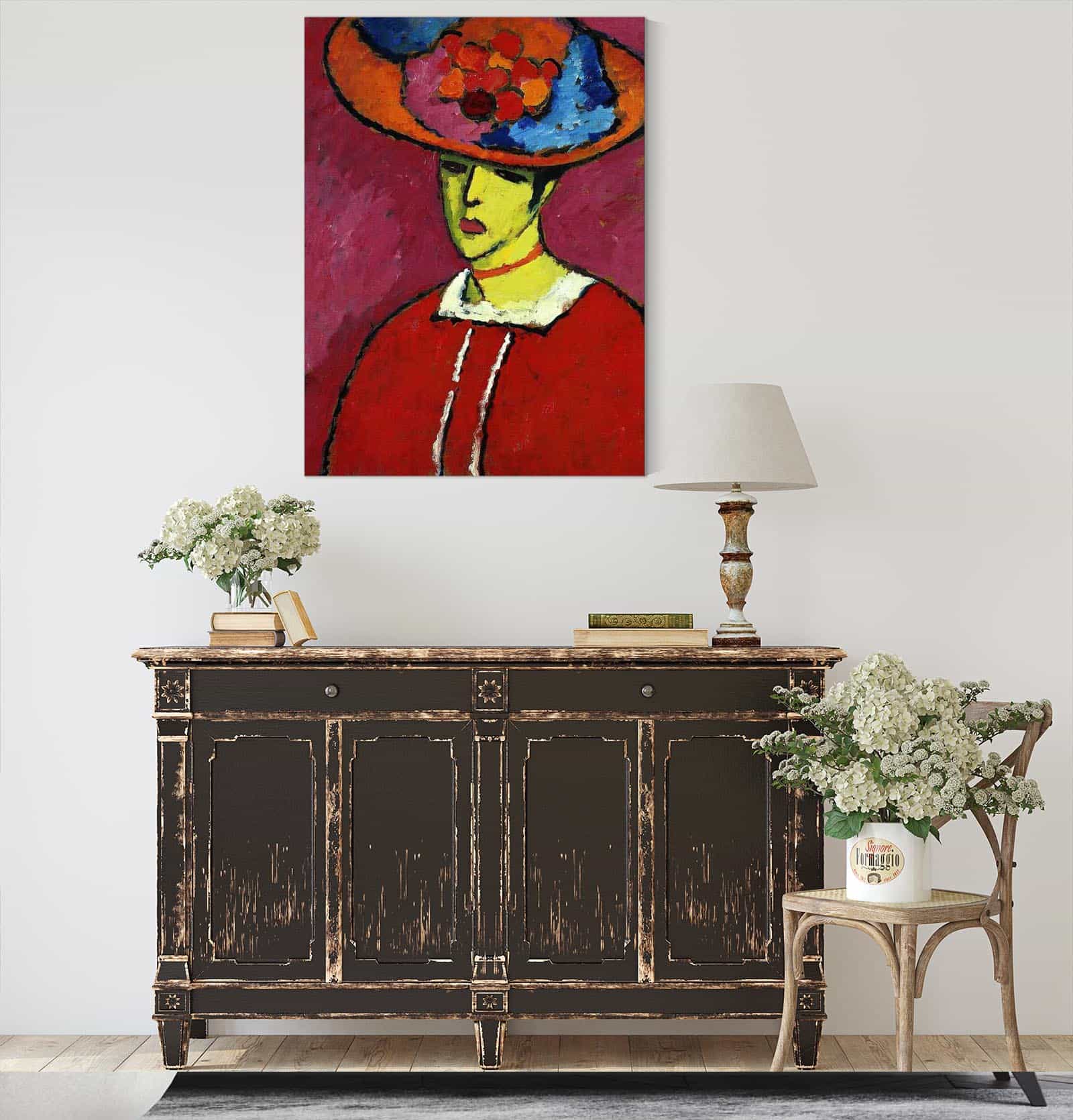 Schokko With Wide Brimmed Hat by Alexej Von Jawlensky - Image 4
