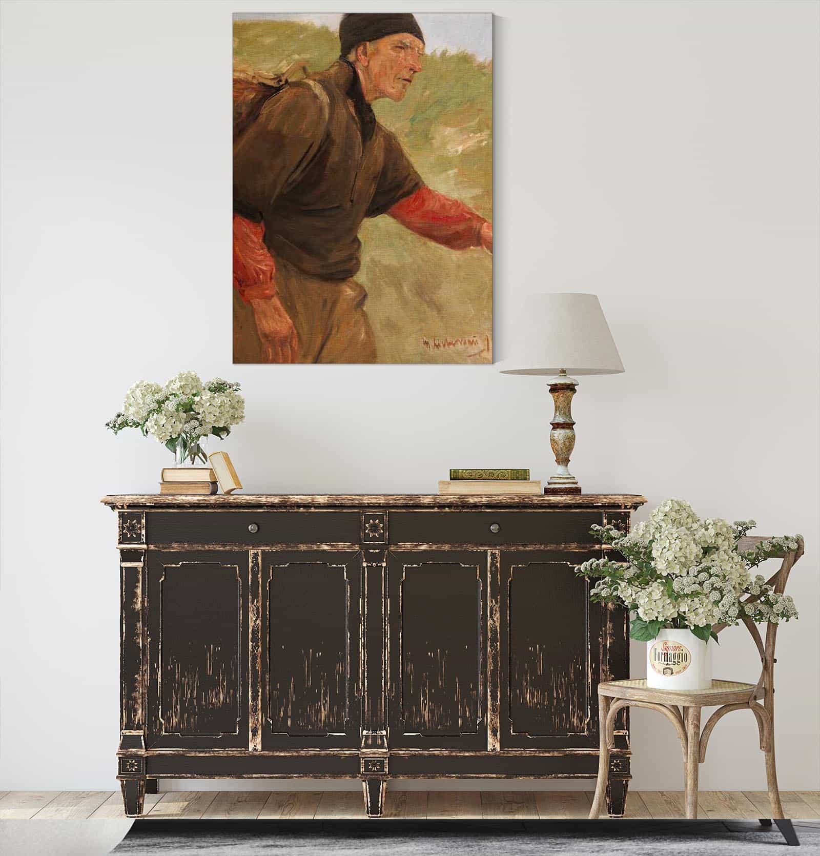 Schreitender Bauer by Max Liebermann - Image 4