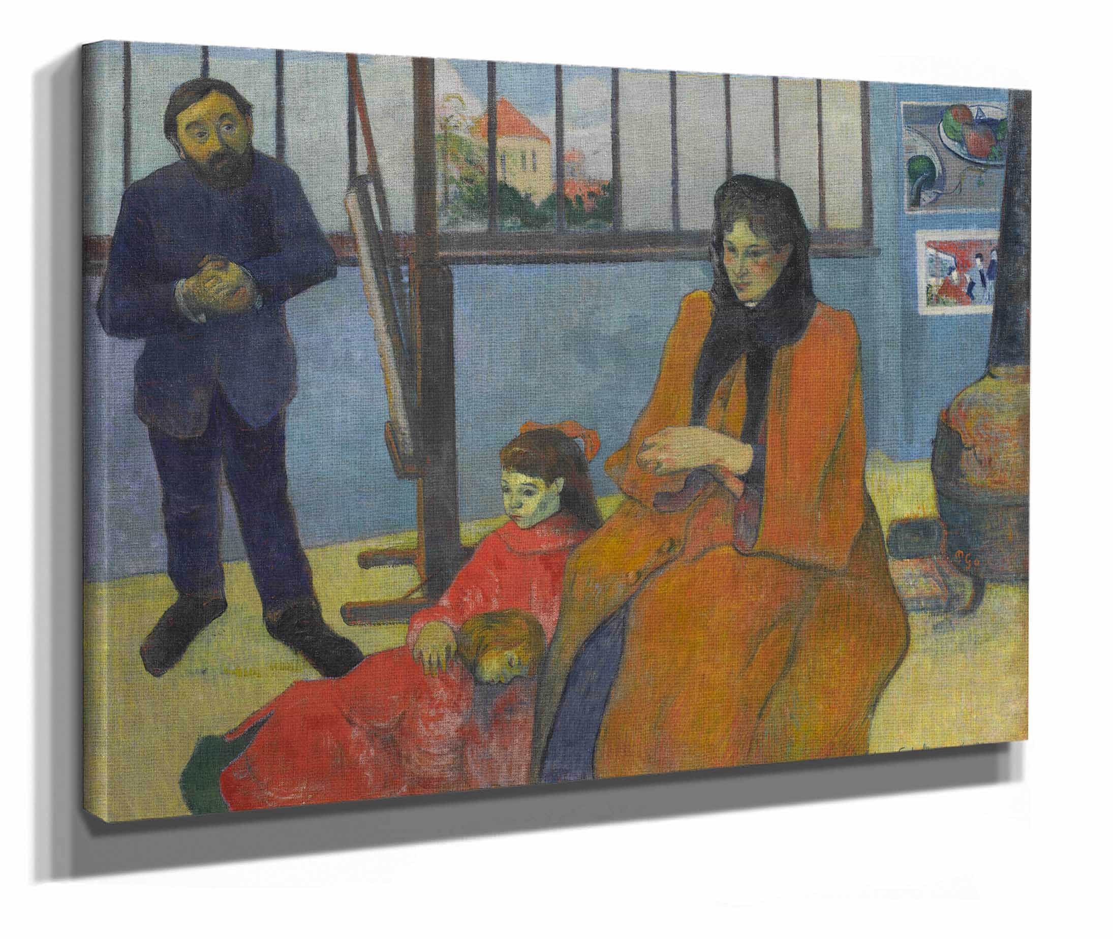 Schuffeneckers Studio by Paul Gauguin - Image 2