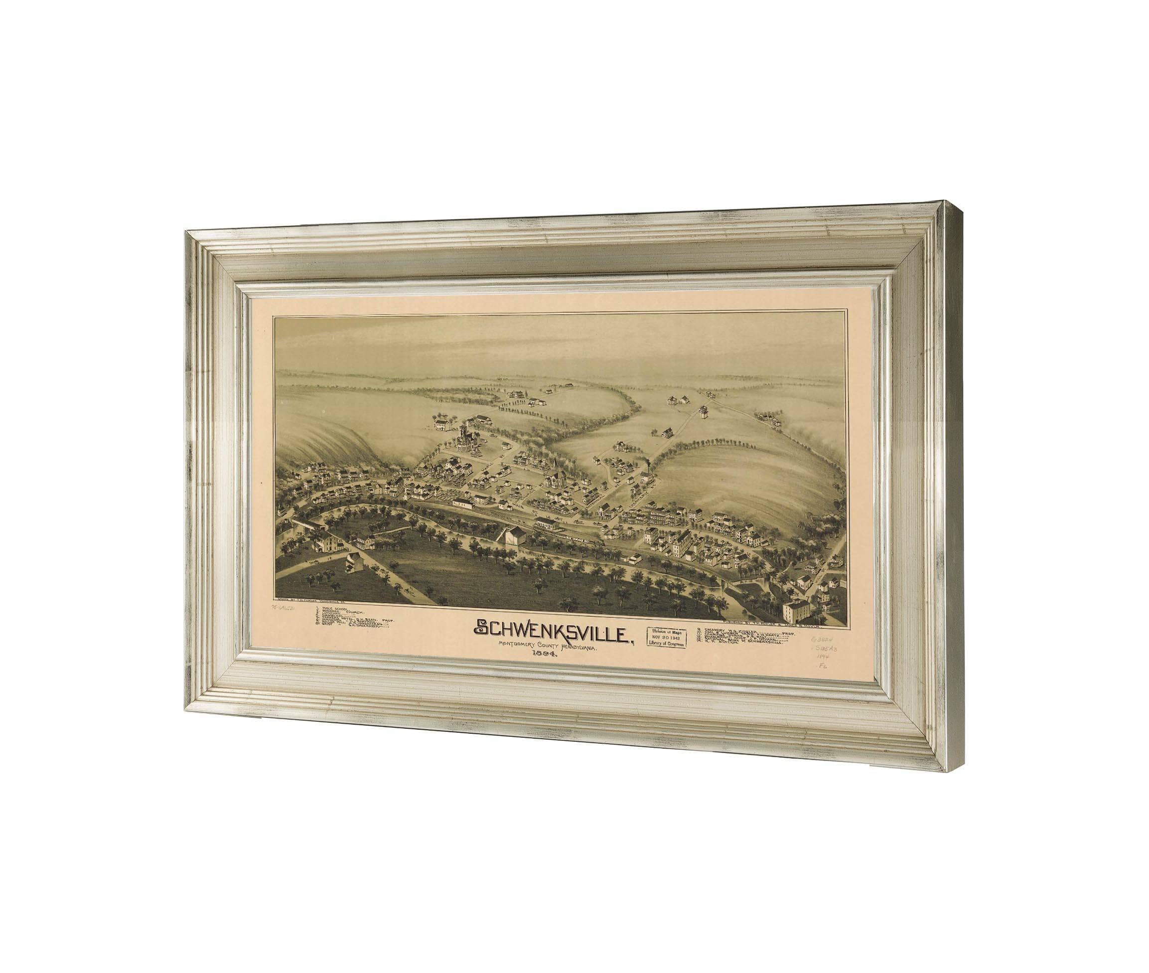 Schwenksville Montgomery County Pennsylvania 1894 State Of Pennsylvania - Image 3