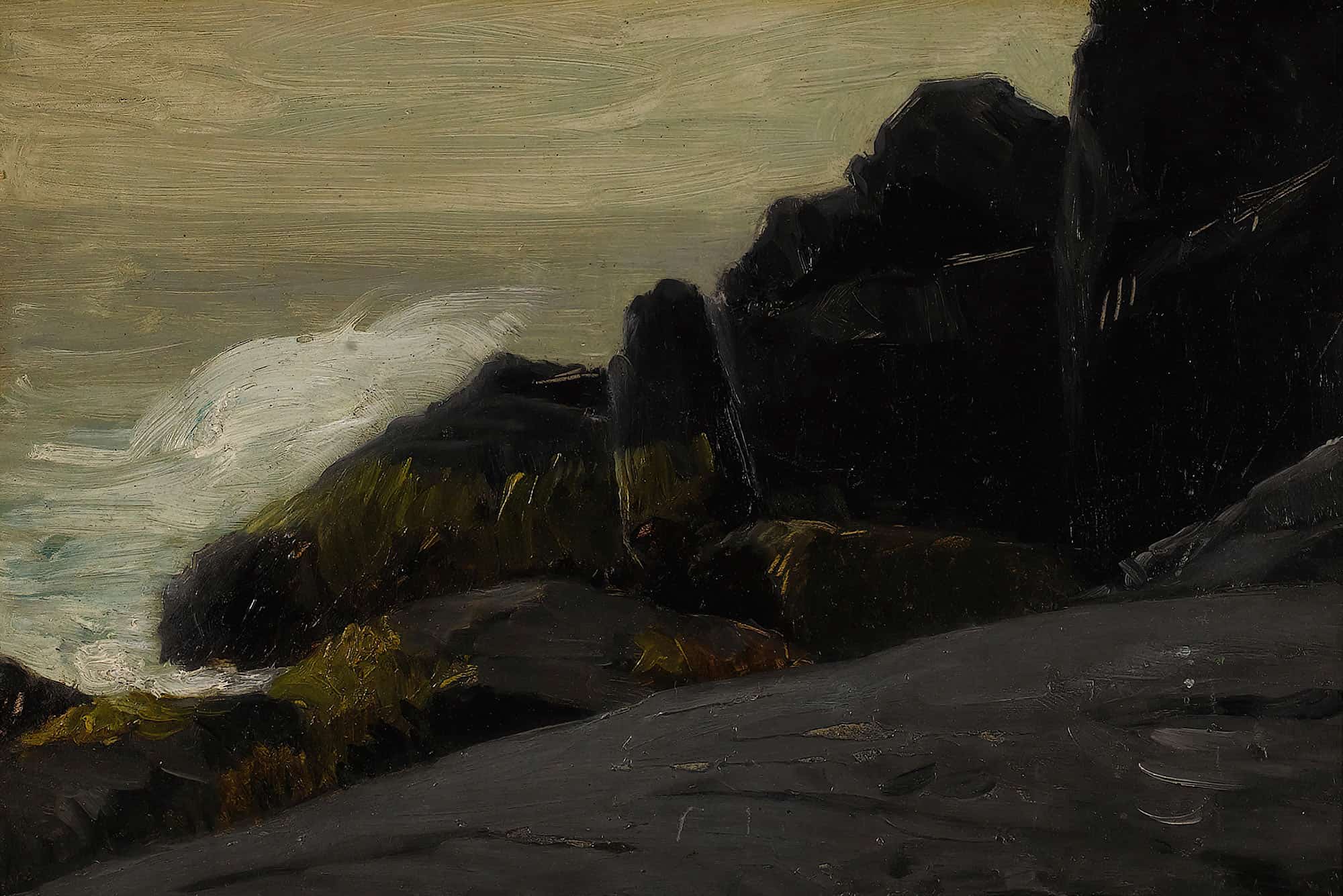 Sea Cliffs by Robert Henri