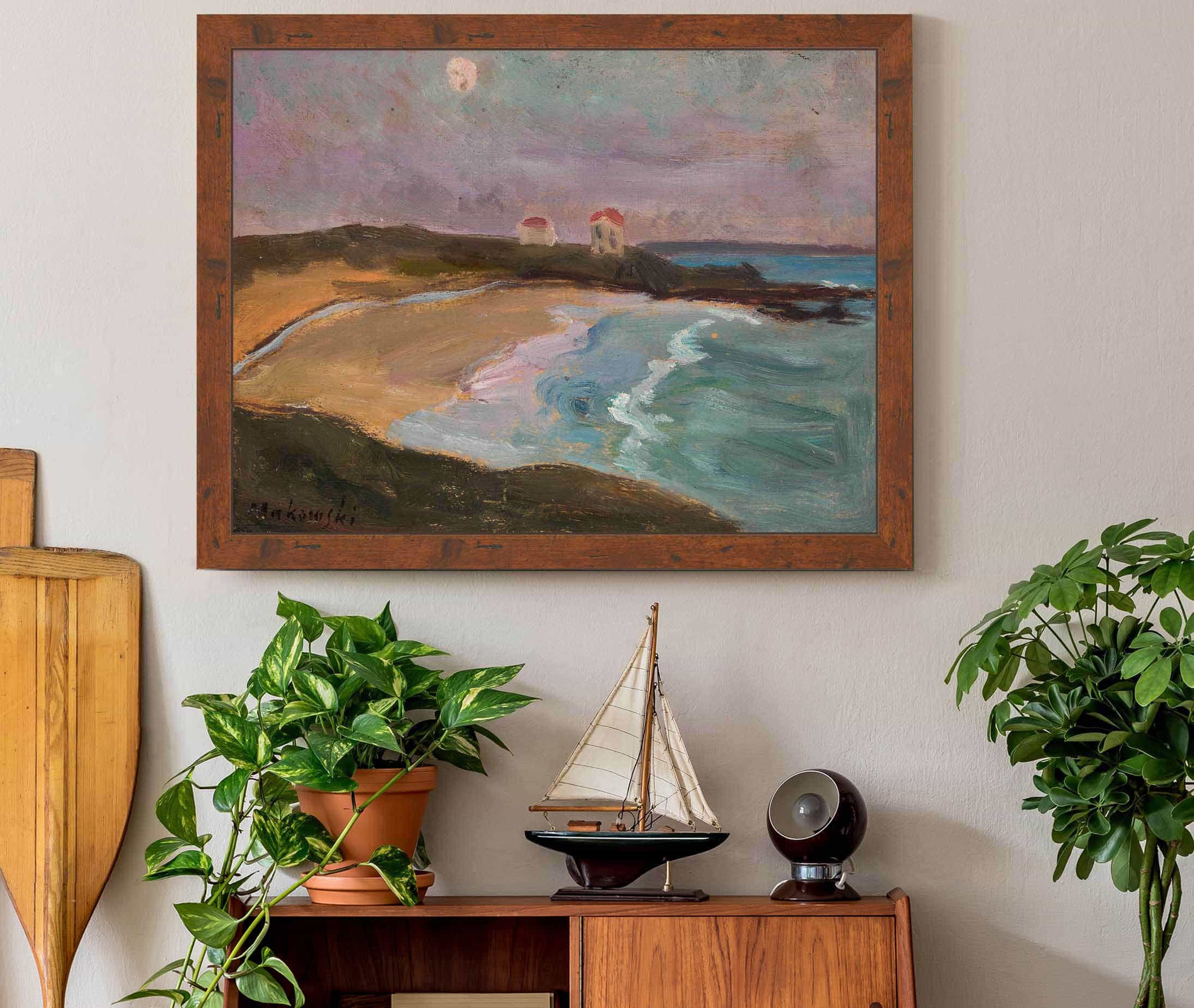 Sea Coast by Tadeusz Makowski - Image 3