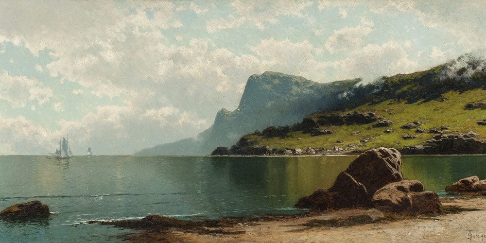 Seascape By Alfred Thompson Bricher - Image 2