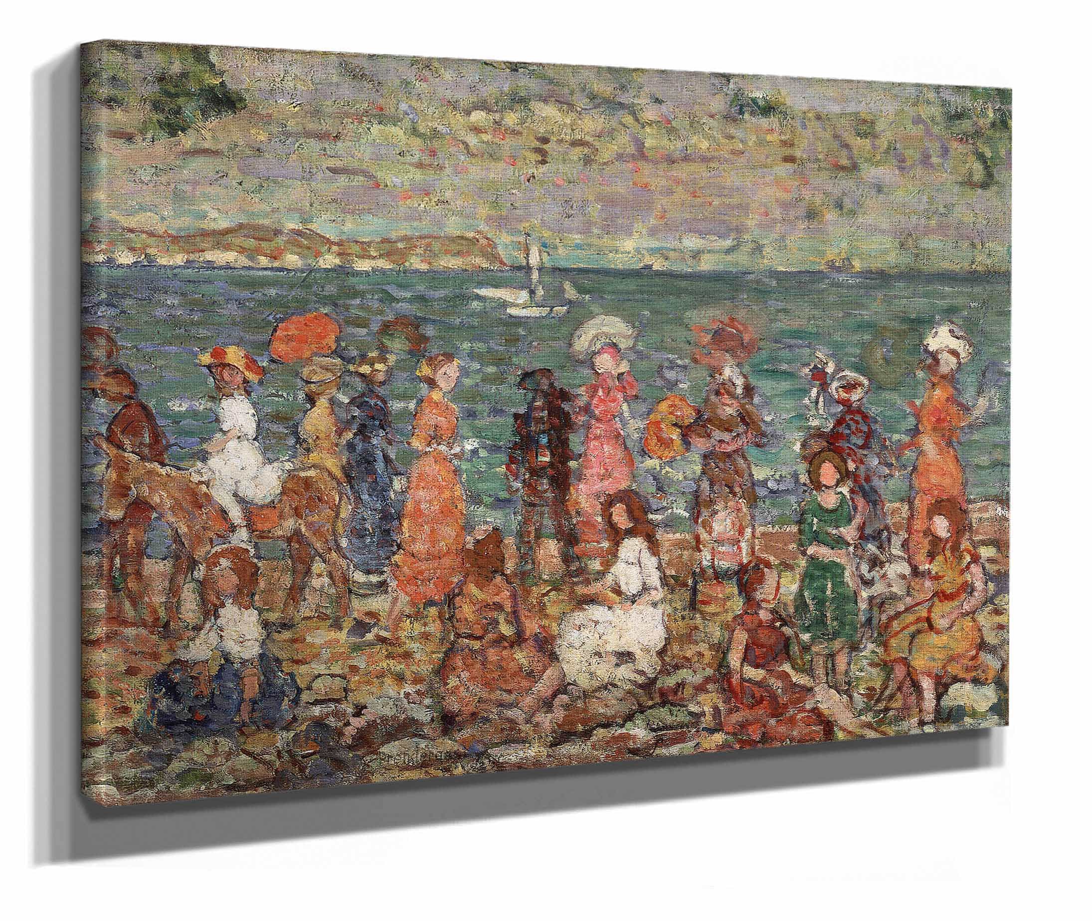 Seashore by Maurice Prendergast - Image 2