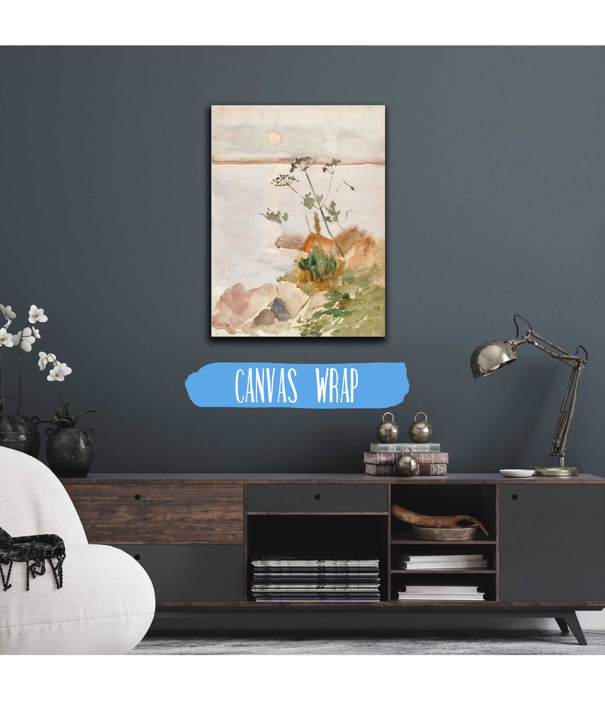 Seashore In The Moonlight by Albert Edelfelt - Image 3