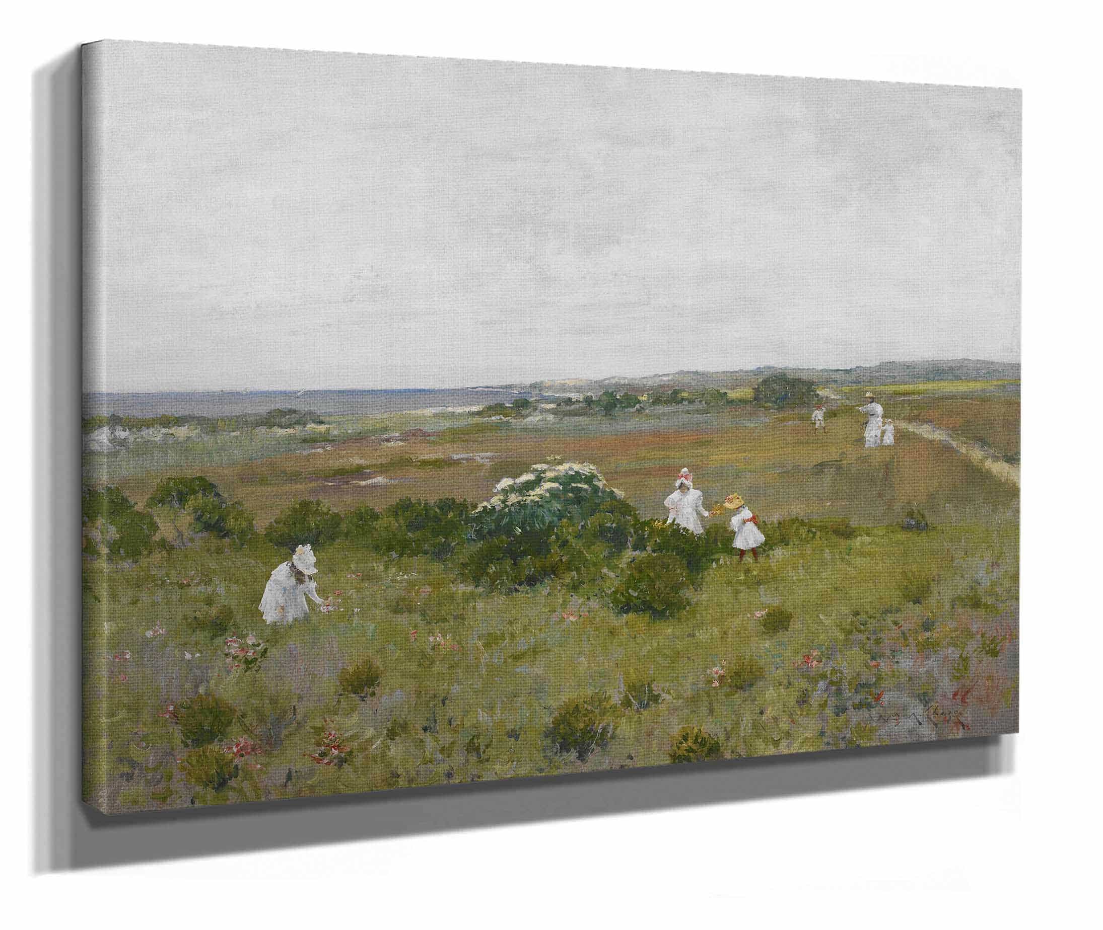 Seaside Flowers by William Merritt Chase - Image 2