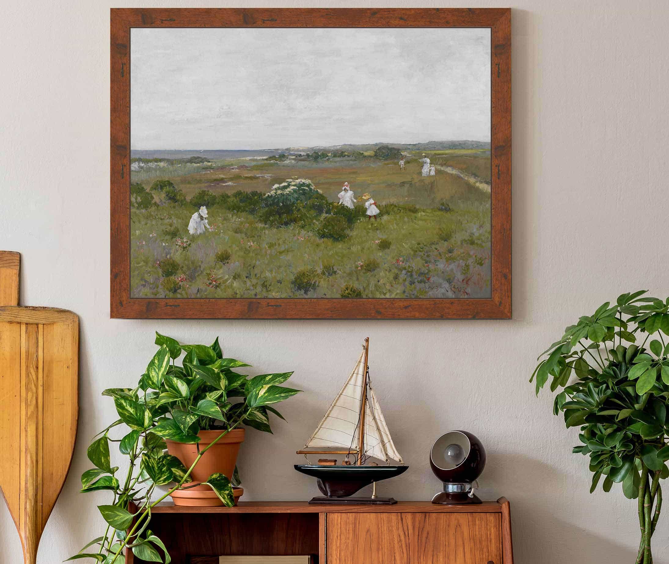 Seaside Flowers by William Merritt Chase - Image 3