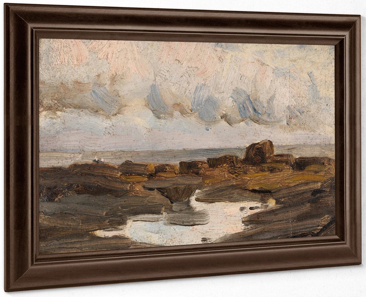 Seaside Inlet Concarneau France 1888 By Cecilia Beaux - Image 6