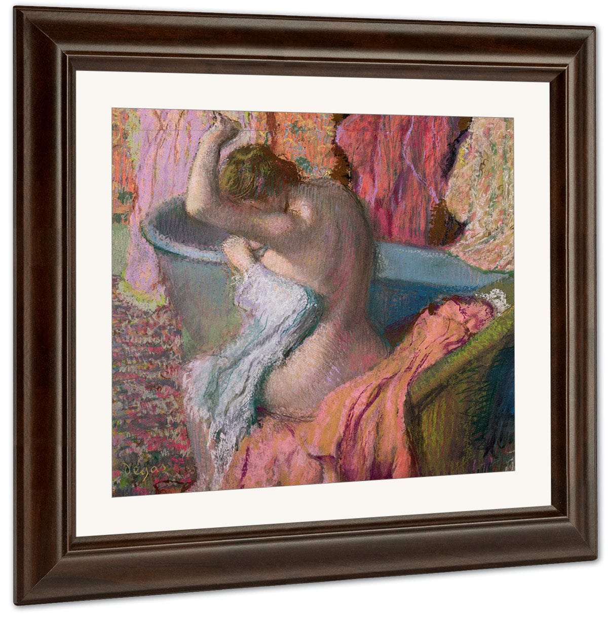 Seated Bather By Edgar Degas - Image 3