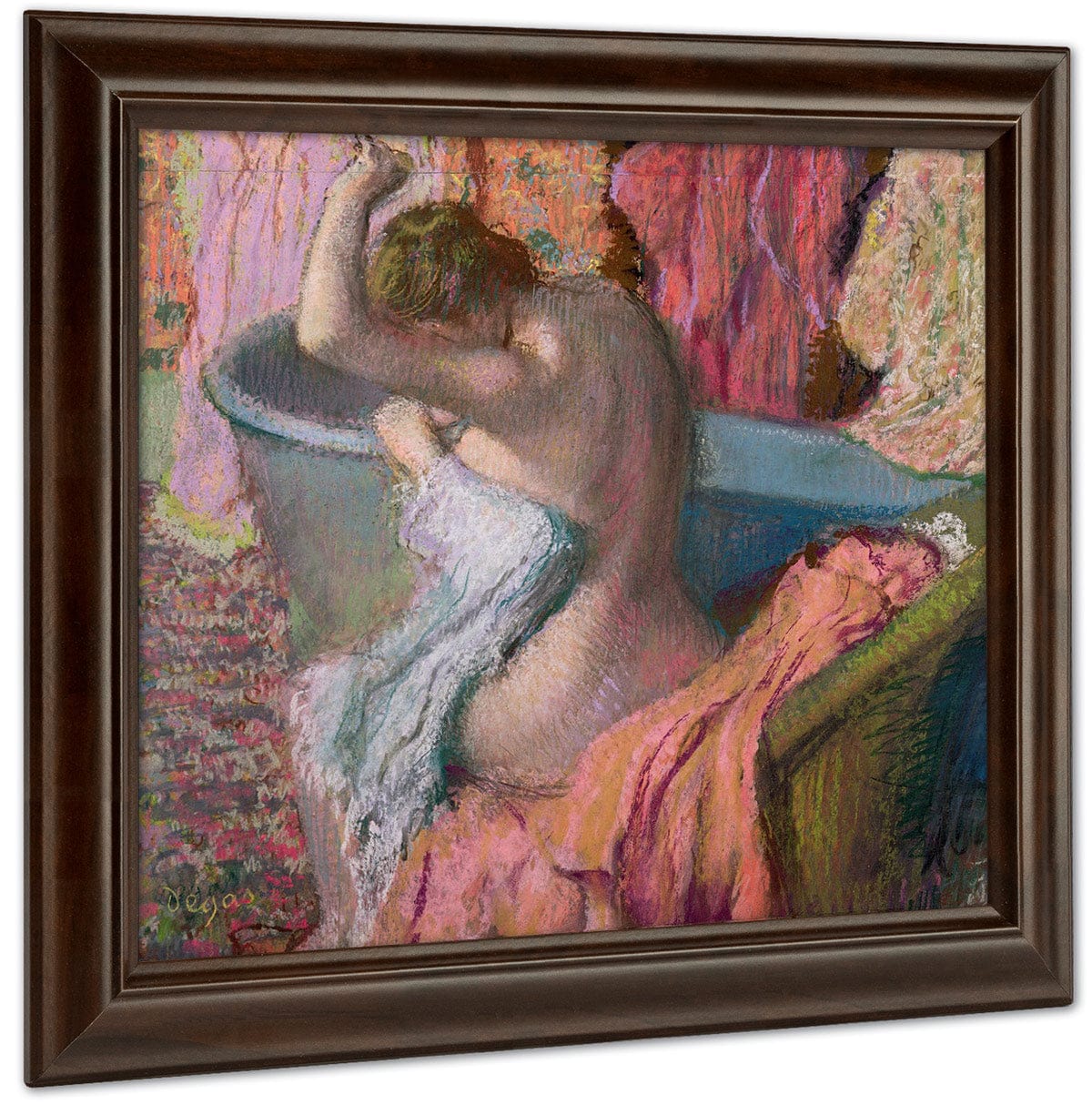 Seated Bather By Edgar Degas - Image 4