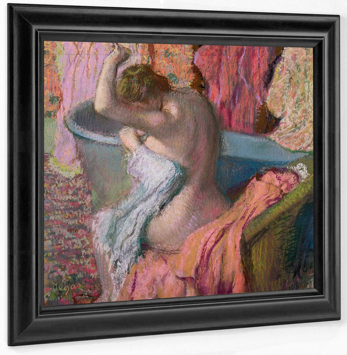 Seated Bather By Edgar Degas - Image 6