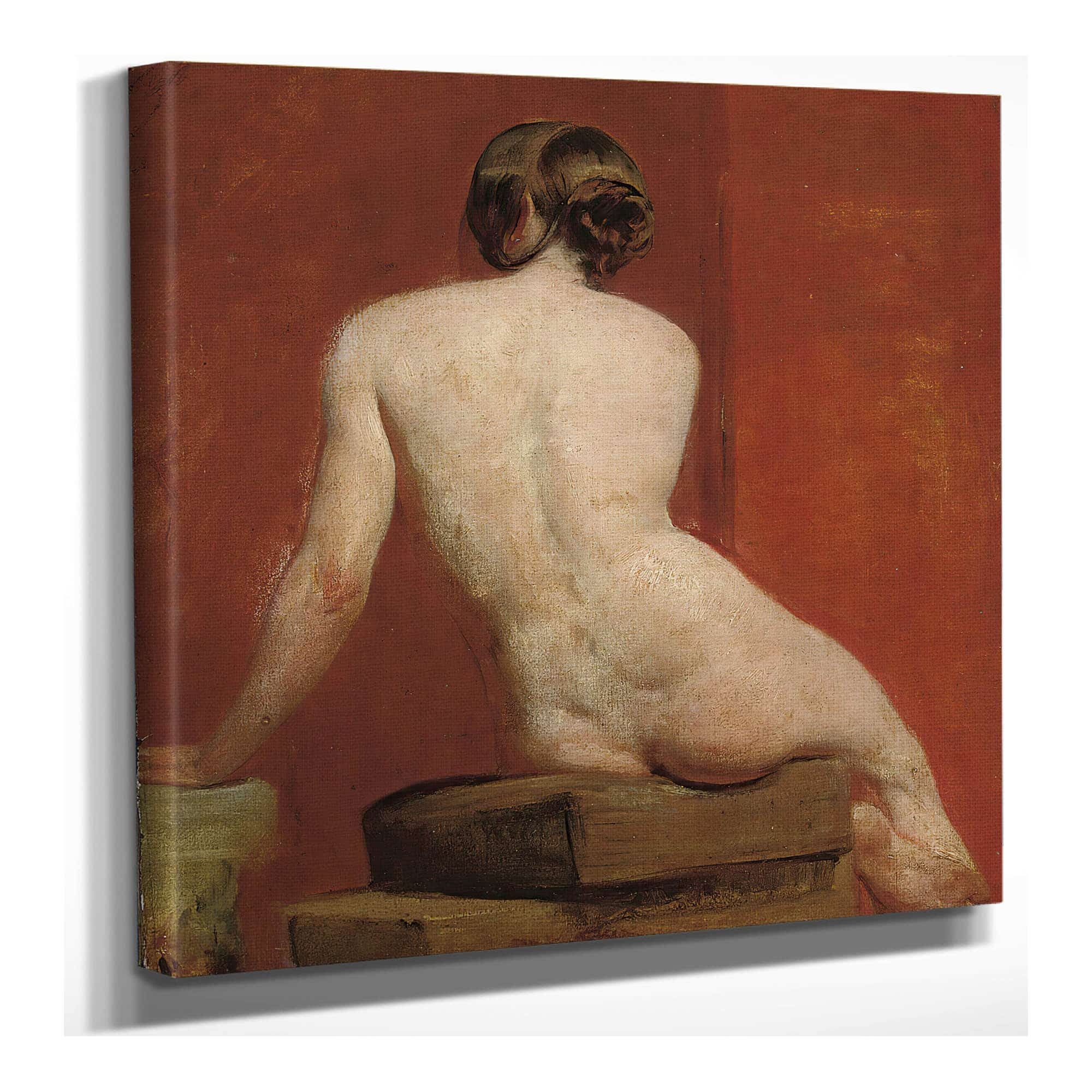 Seated Female Nude by William Etty - Image 5
