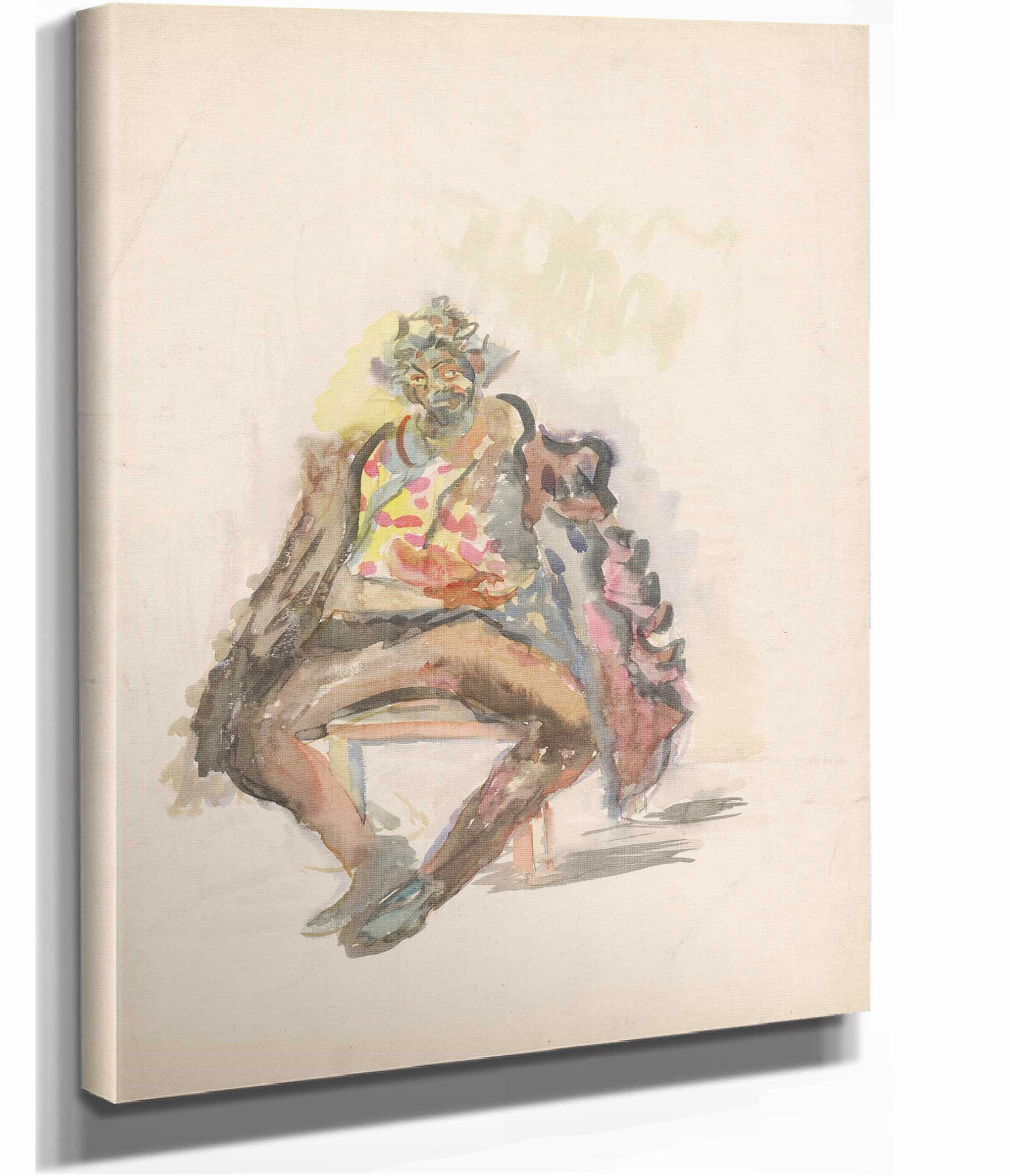 Seated Man   by Arnold Peter Weisz Kubincan - Image 2
