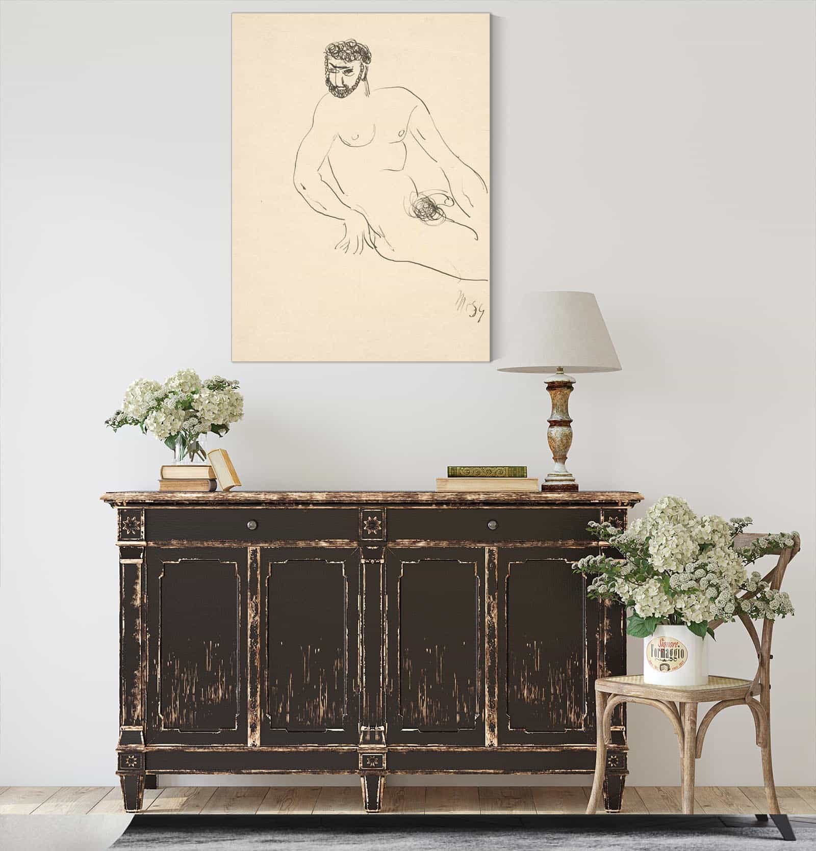 Seated Man by Cyprian Majernik - Image 4
