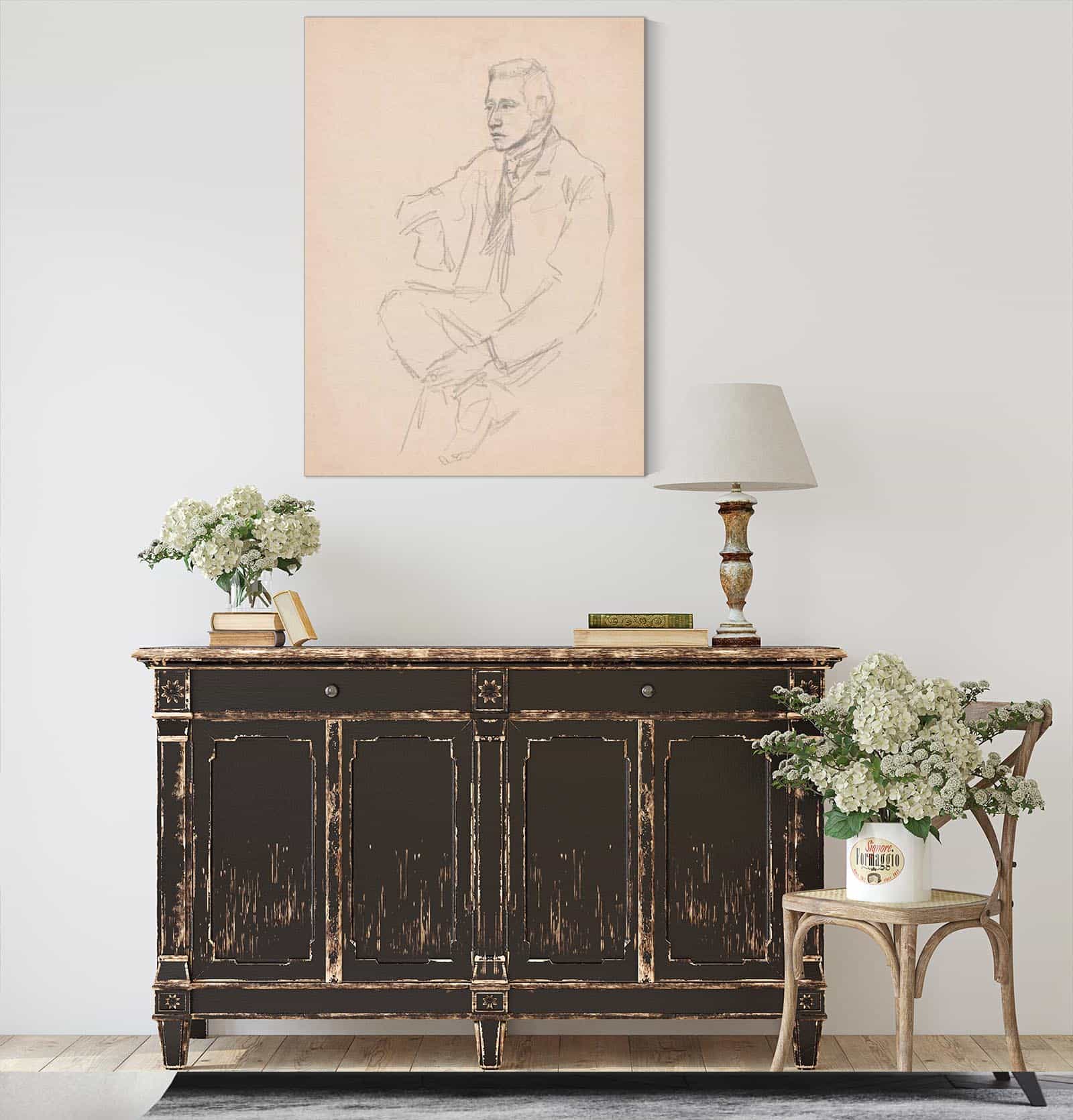 Seated Man by Jules Schmalzigaug - Image 8