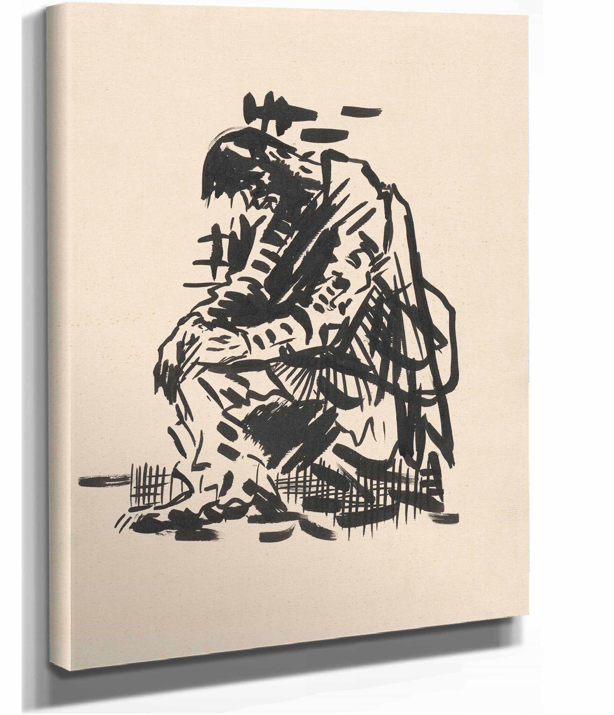 Seated Man Tired by Arnold Peter Weisz Kubincan - Image 2