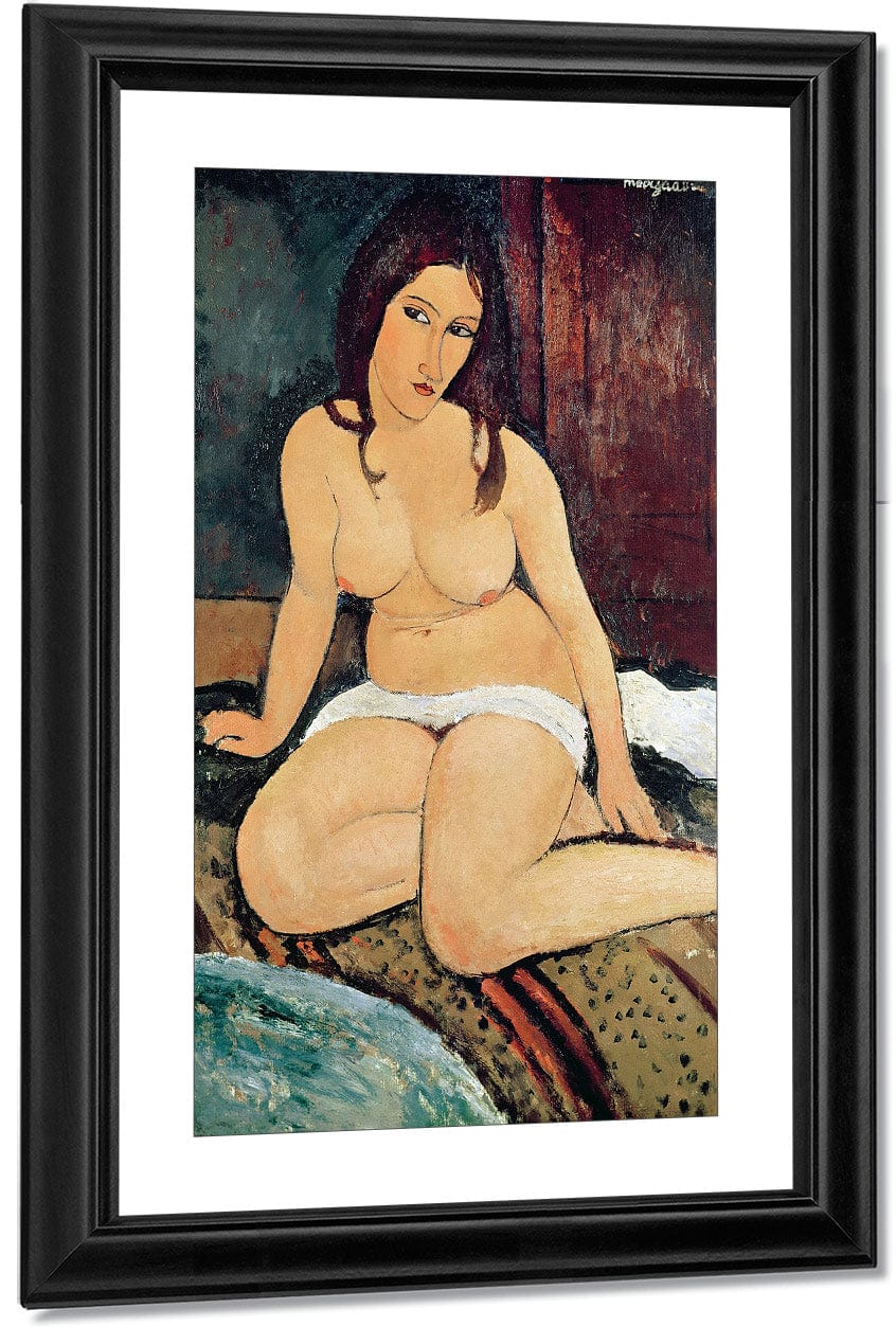 Seated Nudea By Amedeo Modigliani - Image 3