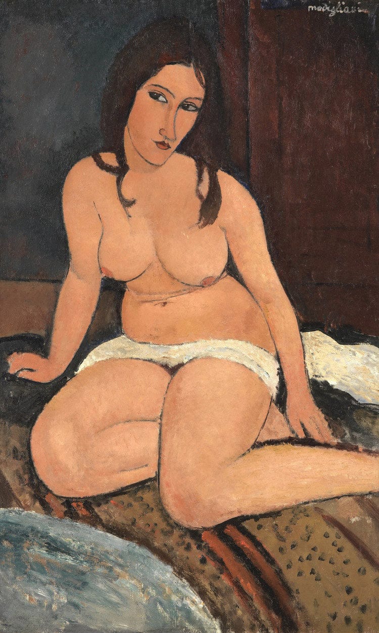 Seated Nudeb By Amedeo Modigliani - Image 6
