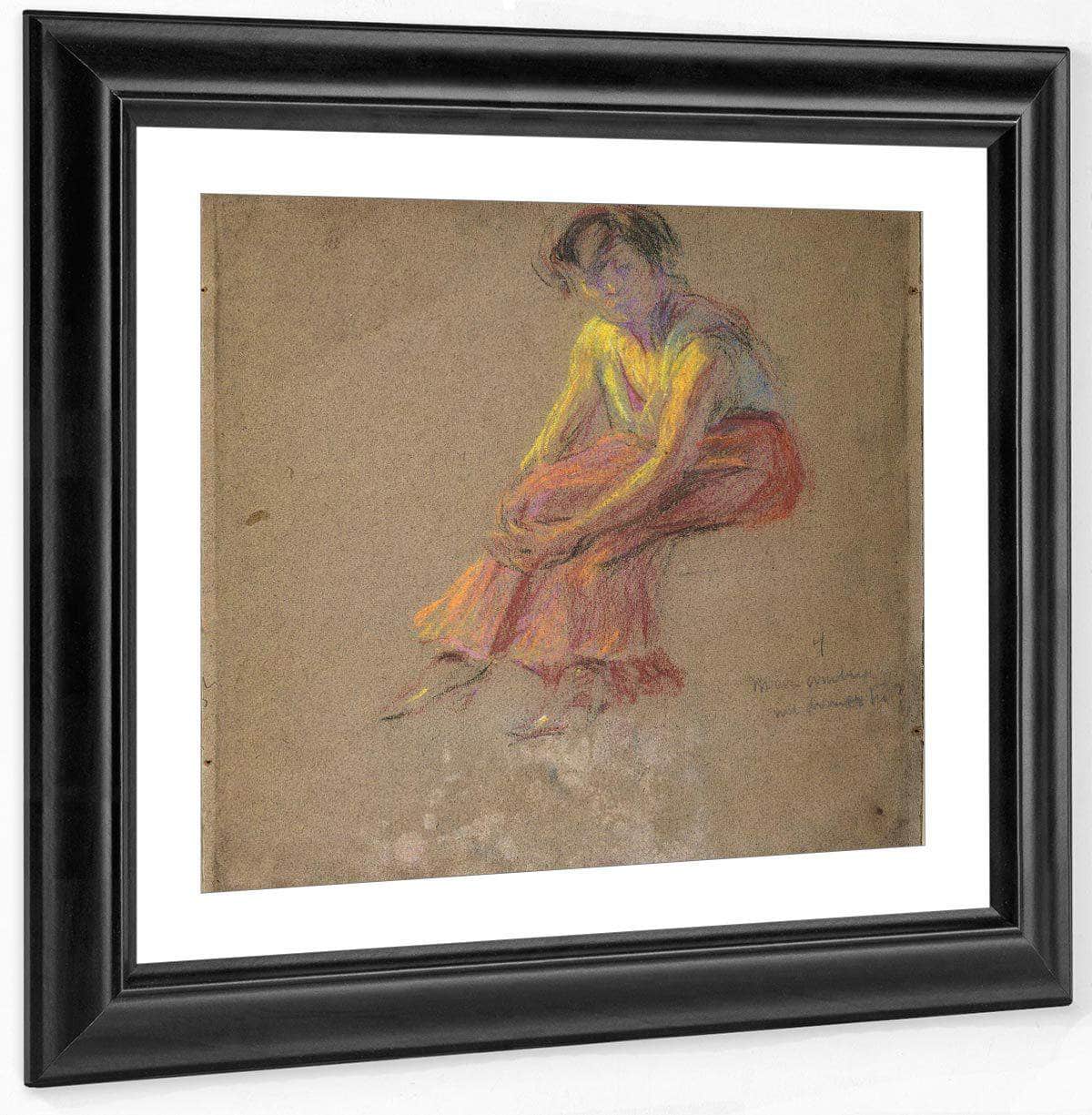 Seated Woman By Alice Pike Barney - Image 2