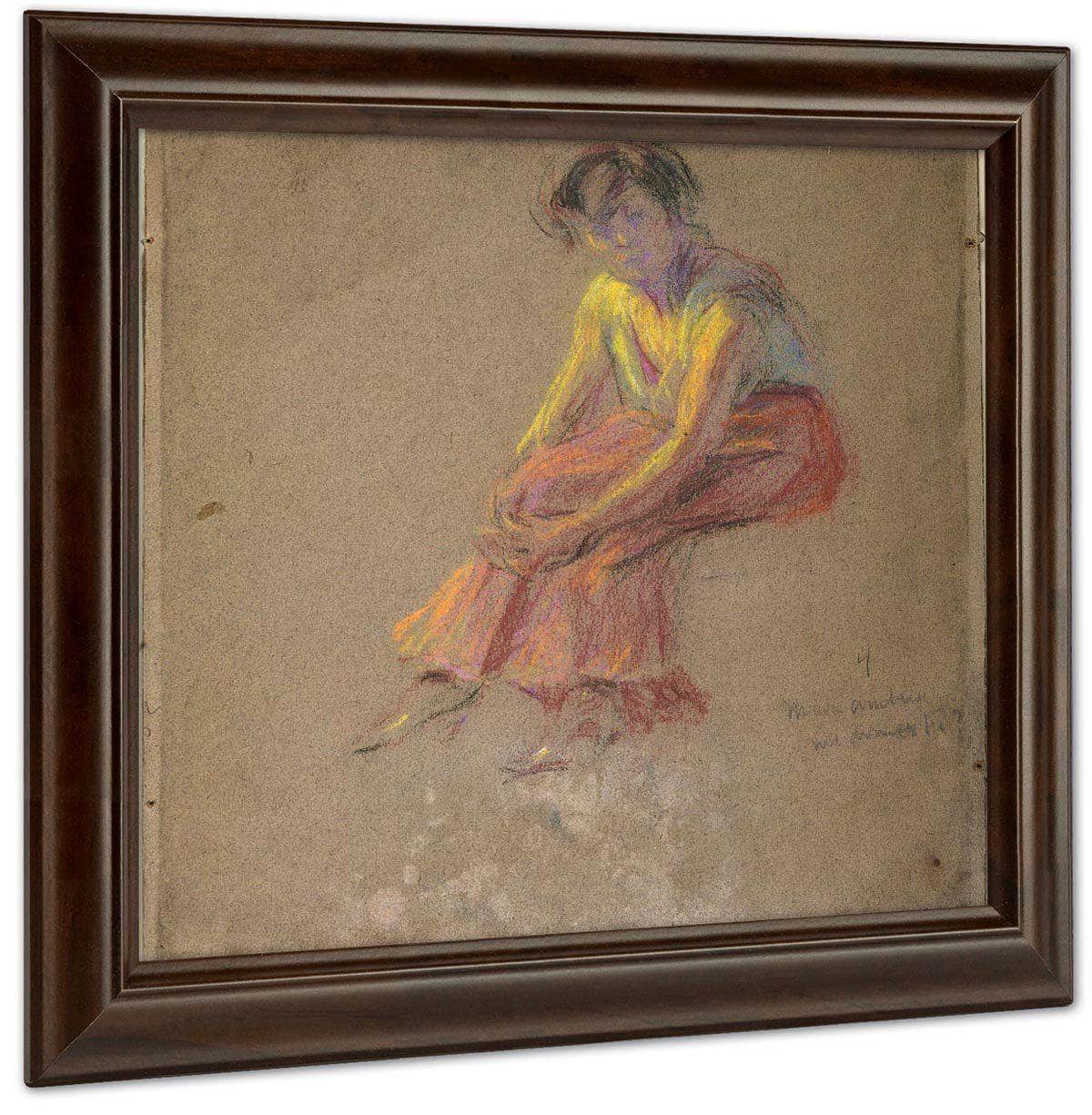 Seated Woman By Alice Pike Barney - Image 4