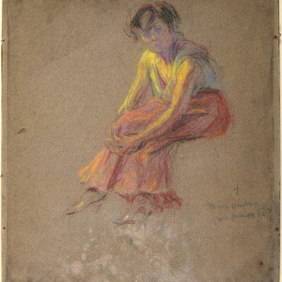 Seated Woman By Alice Pike Barney - Image 5