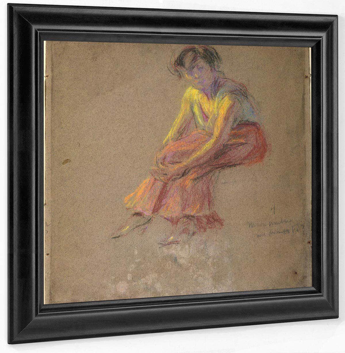 Seated Woman By Alice Pike Barney - Image 6