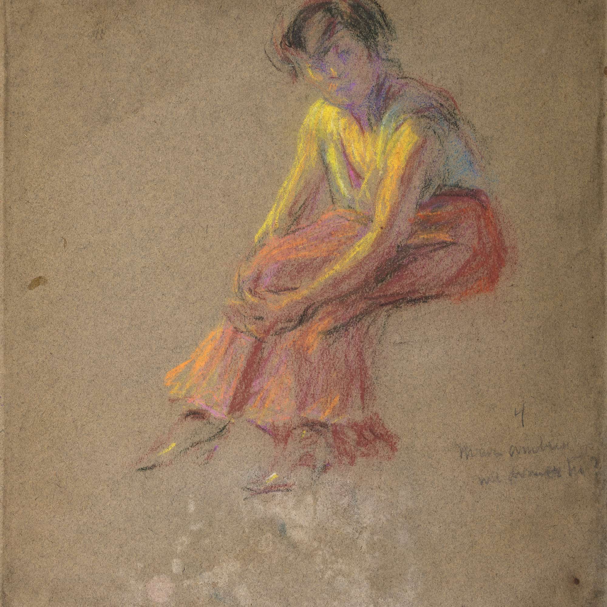 Seated Woman by Alice Pike Barney - Image 4